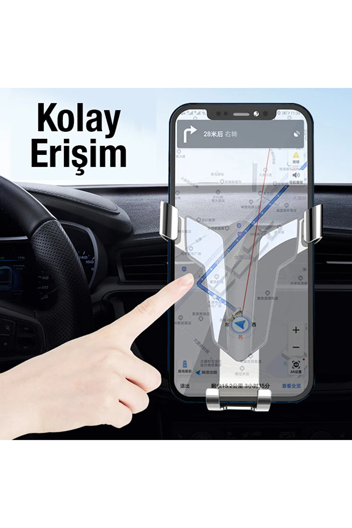 Ara&ccedil; Havalandırma B&ouml;lmesi̇ Telefon Tutucu Bi̇g Swordman-(1903) - Dropx5226-1048