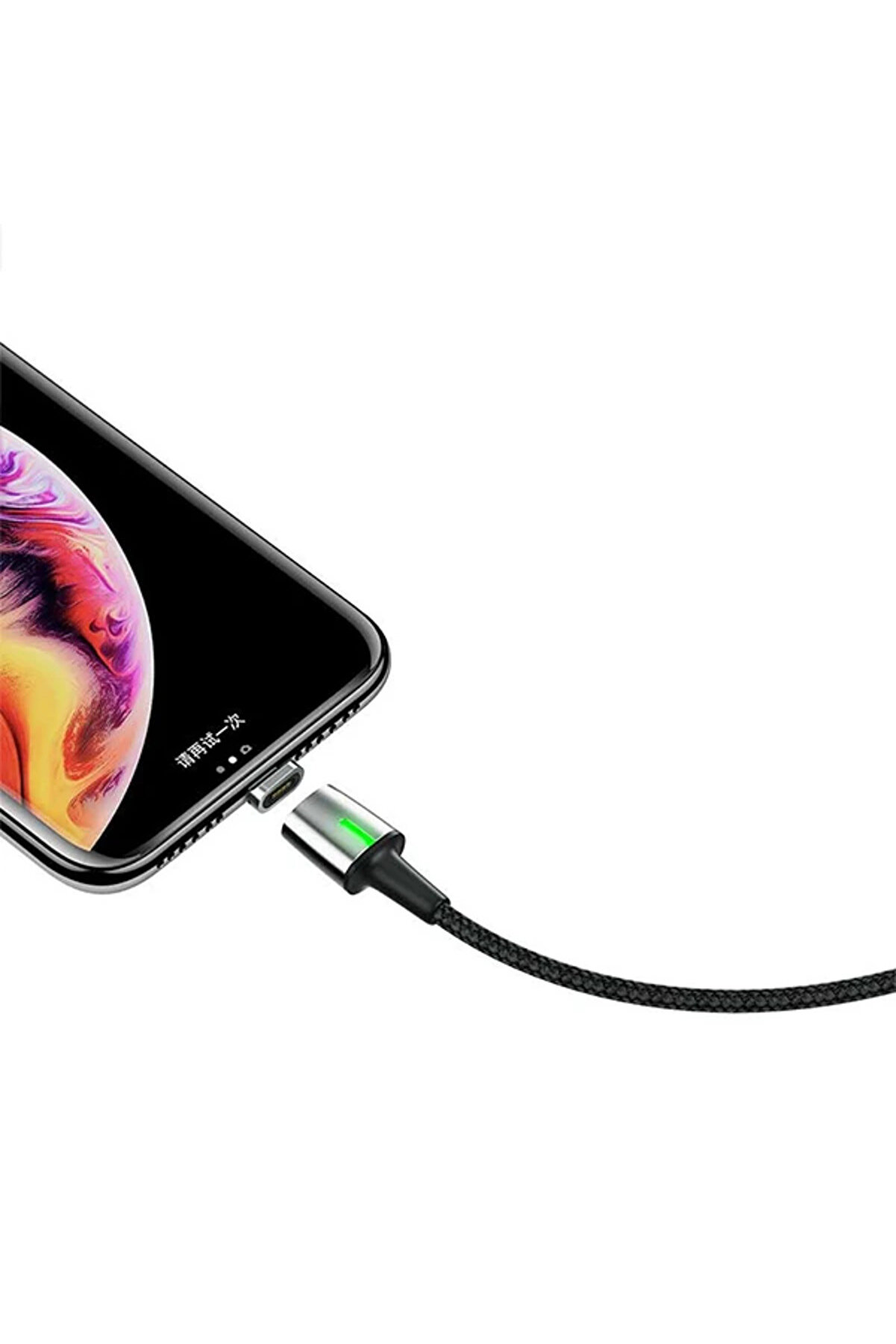 Zi̇nc Magneti̇c Usb Kablo Şarj İphone 14-13-12-11 1Metre-(5775) - Gms6103-1446