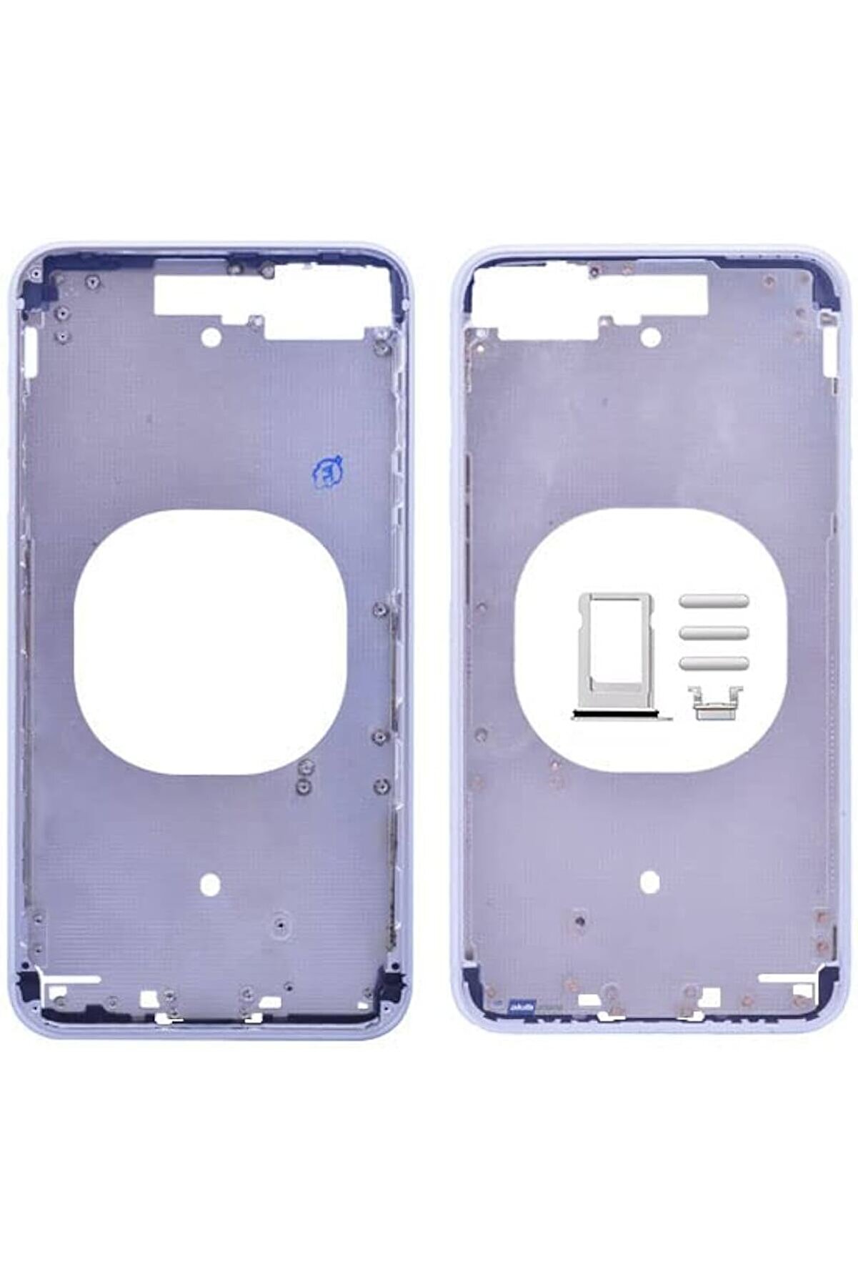 gizmurstore İPhone 8 Plus Orta Kasa Ve Sim Kapağı Tutucu-(5775) - GMS5652-7415