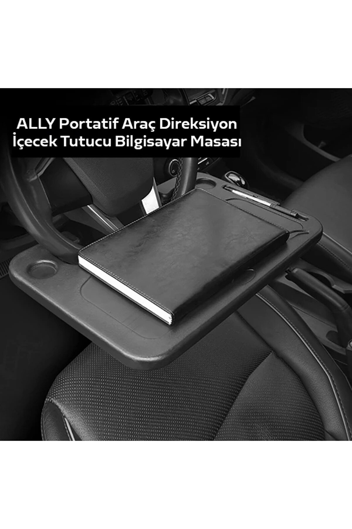 Ally Portati̇f Araç Di̇reksi̇yon İçecek Tutucu Bi̇lgi̇sayar Masası-(1903) - Dropx1145-2148