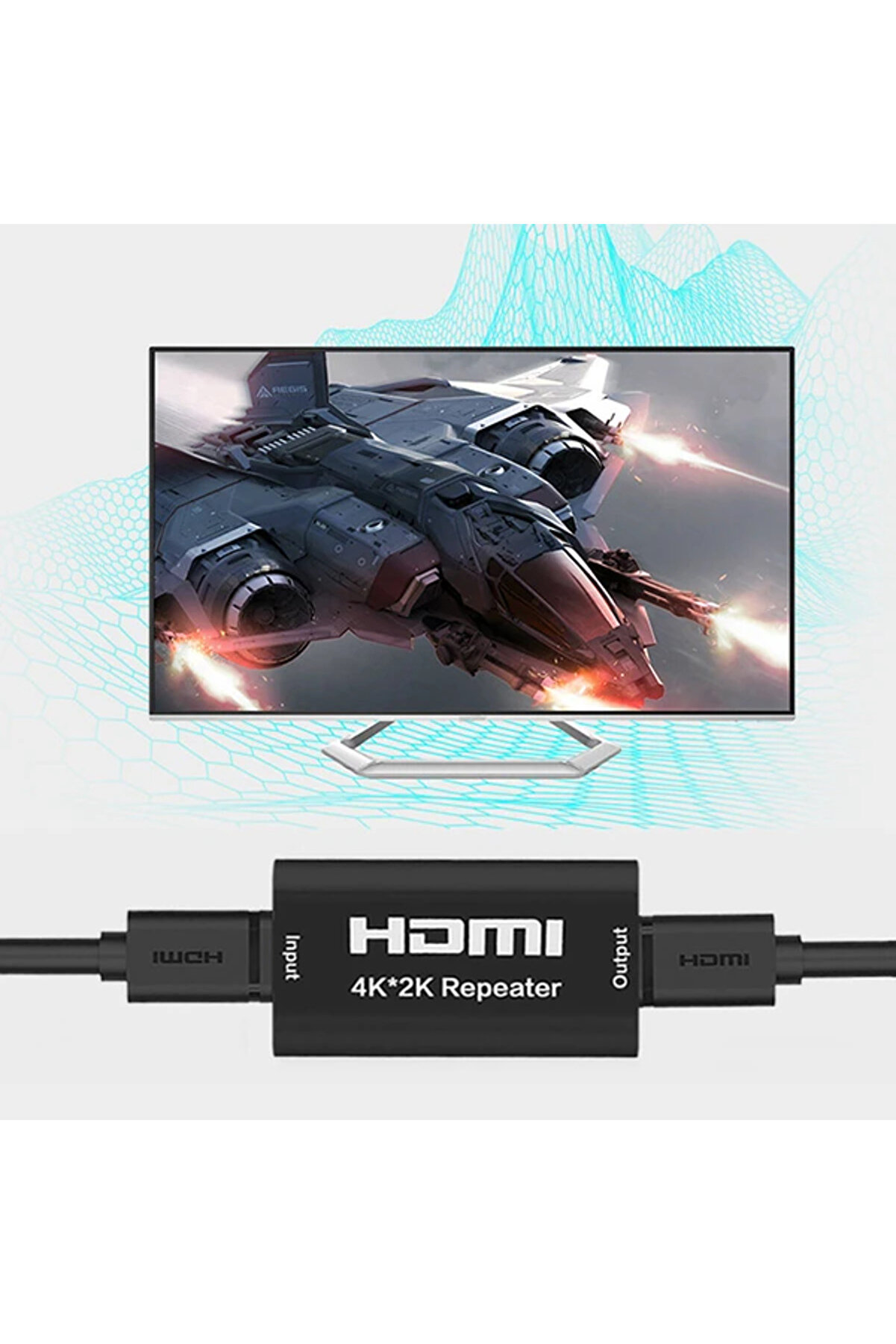 Ally Hdmi̇140 Repeater Hdmi̇ Tekrarlayıcı 4K-2K Adaptör-(5775)