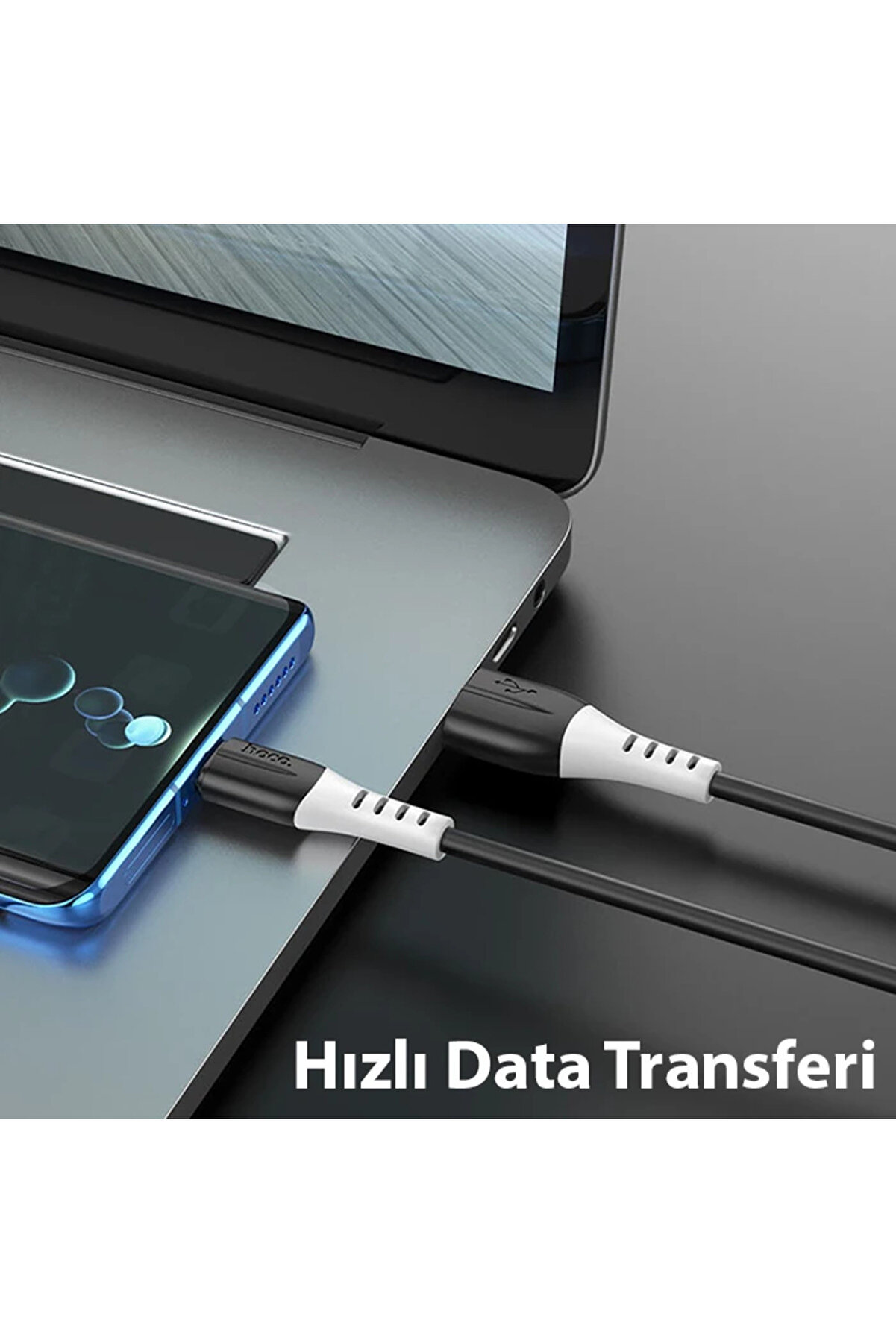 Hoco X82 Type-C To Usb 3A Hızlı Si̇li̇kon Data Ve Şarj Kablosu-(5775) - Gms1515-5652