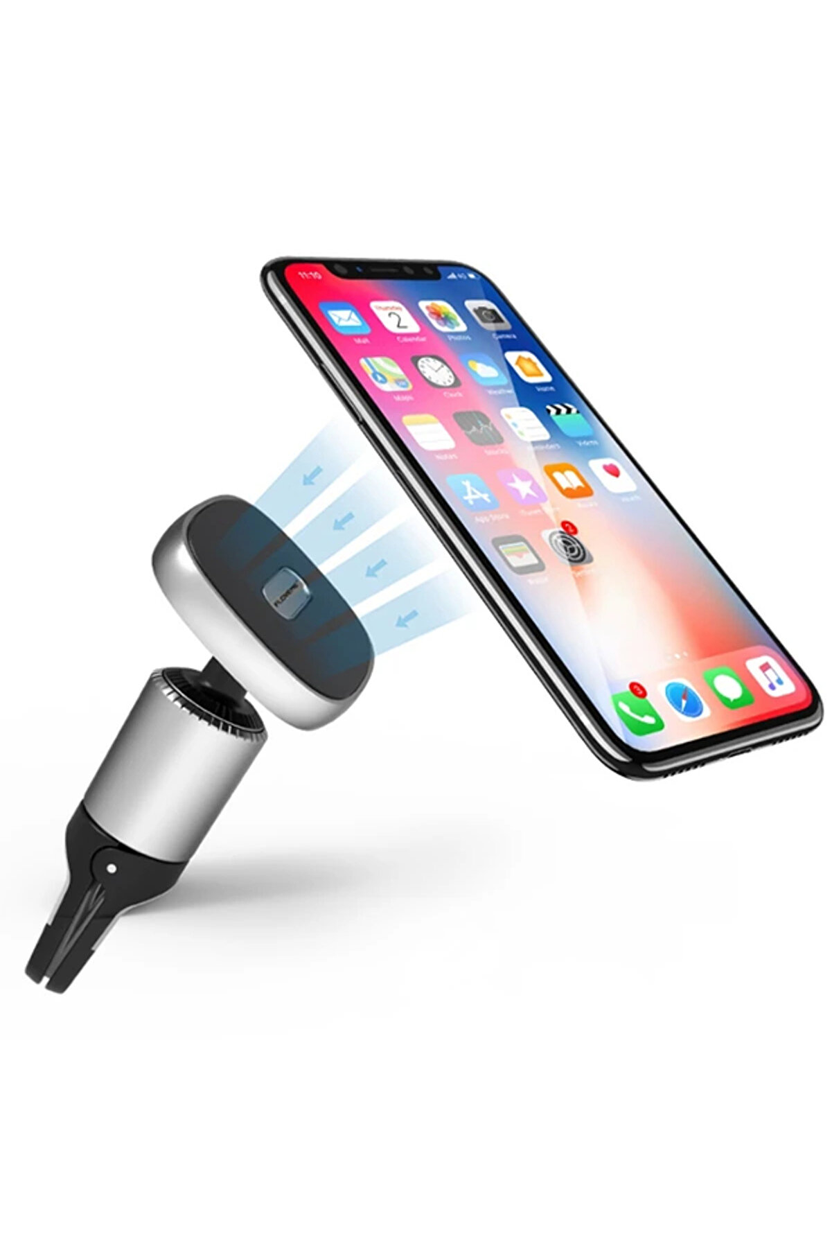 Floveme Güçlü Mıknatıslı 360 Döner Uni̇versal Araç Havalandırma Telefon - Dropx9462-7667