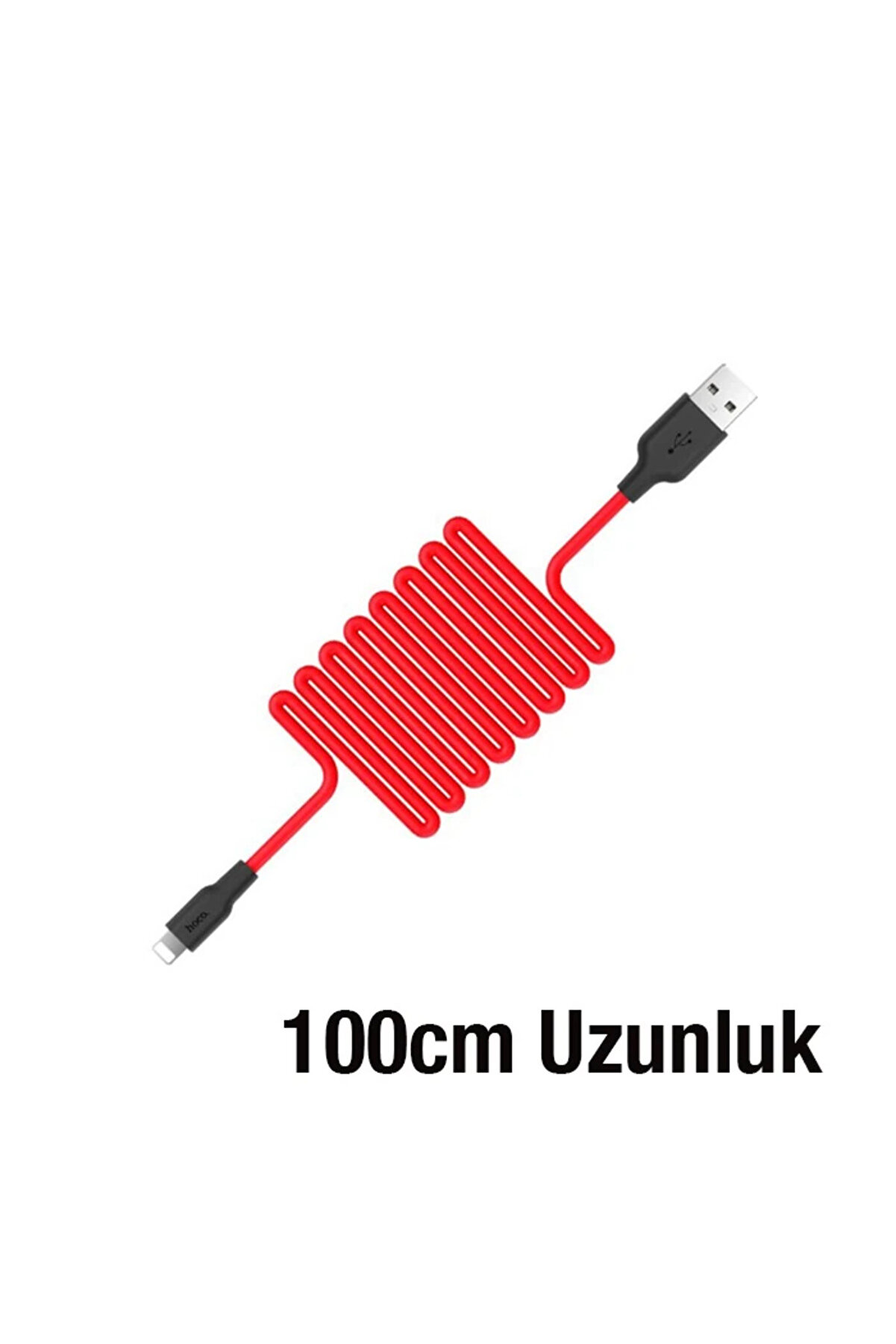 Hoco X21 Usb To İphone Li̇ghtni̇ng 2A Si̇li̇kon Hızlı Şarj Ve Data Kablosu-(5775) - Aa9330-3459