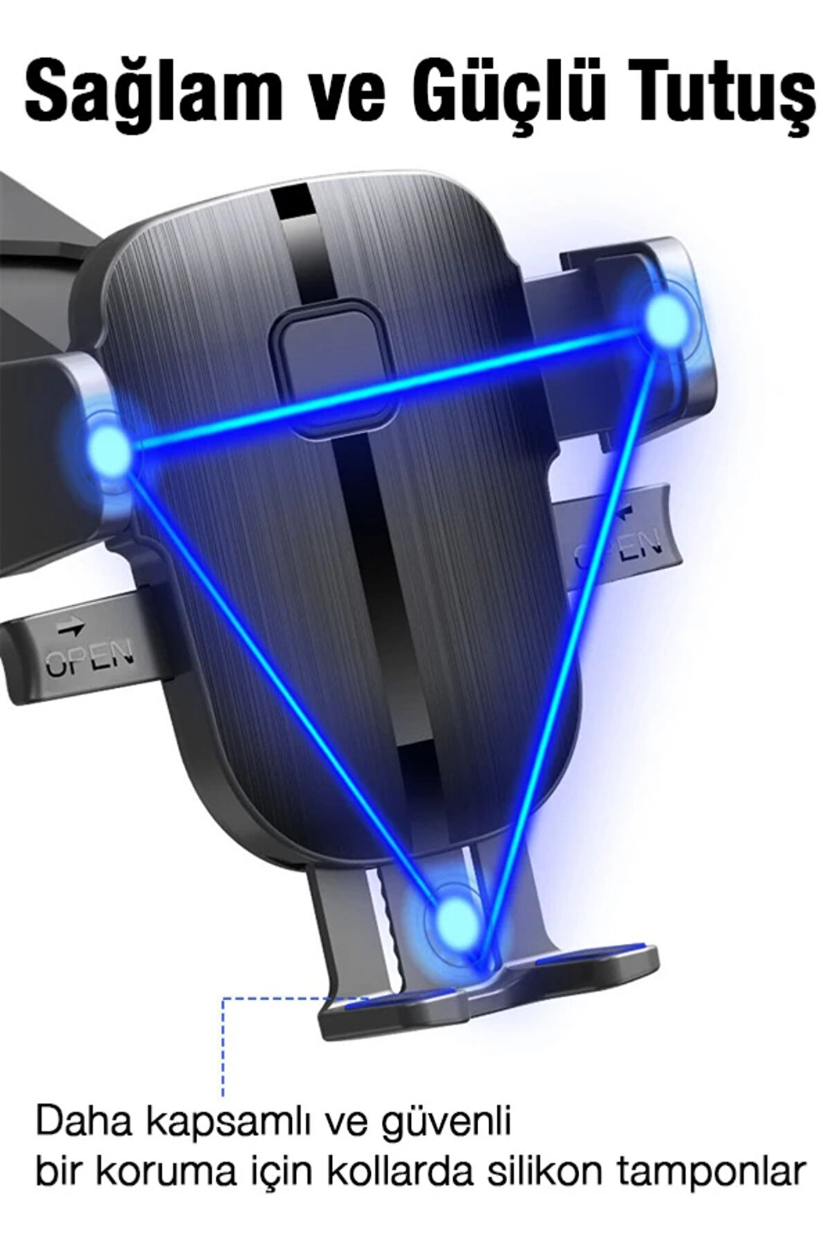 Ally B073 Ara&ccedil; İ&ccedil;i̇ Havalandırma Telefon Tutucu-(1903) - Dropx2959-3618