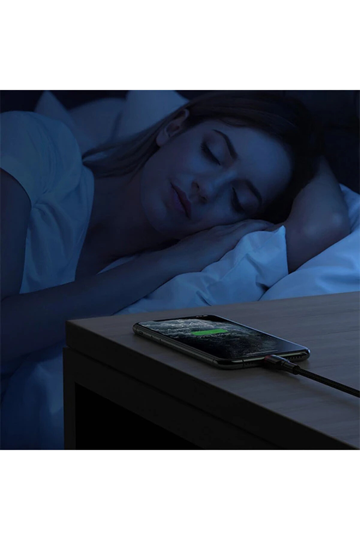 Cafule 2İn1 Type C Pdhızlı Şarj+İphone Hızlı Usb Şarj Kablosu-(1903) - Dropx4237-3543