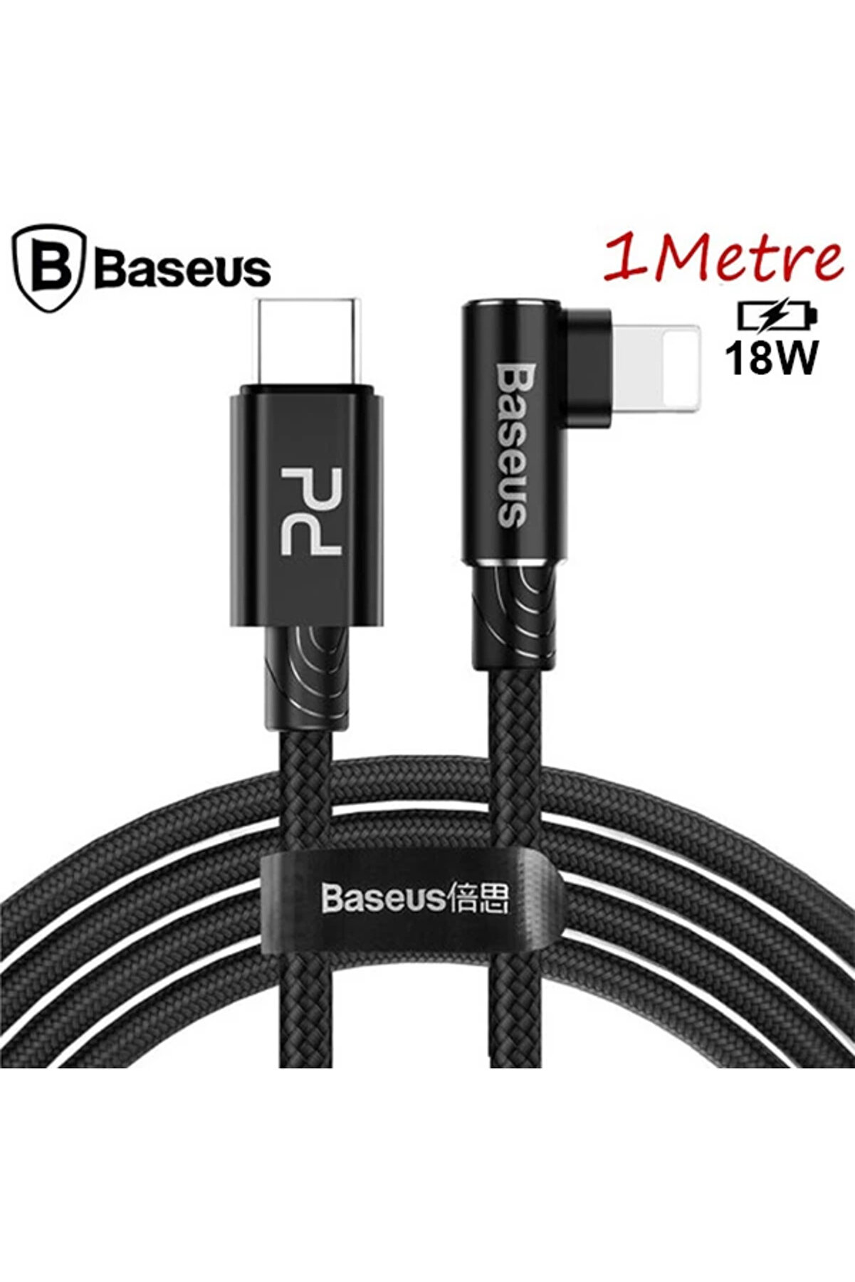 Mvp Elbow Type-C To İphone Pd 18W Hızlı Şarj Usb Kablo 1Metre-(5775) - Gms2526-1197