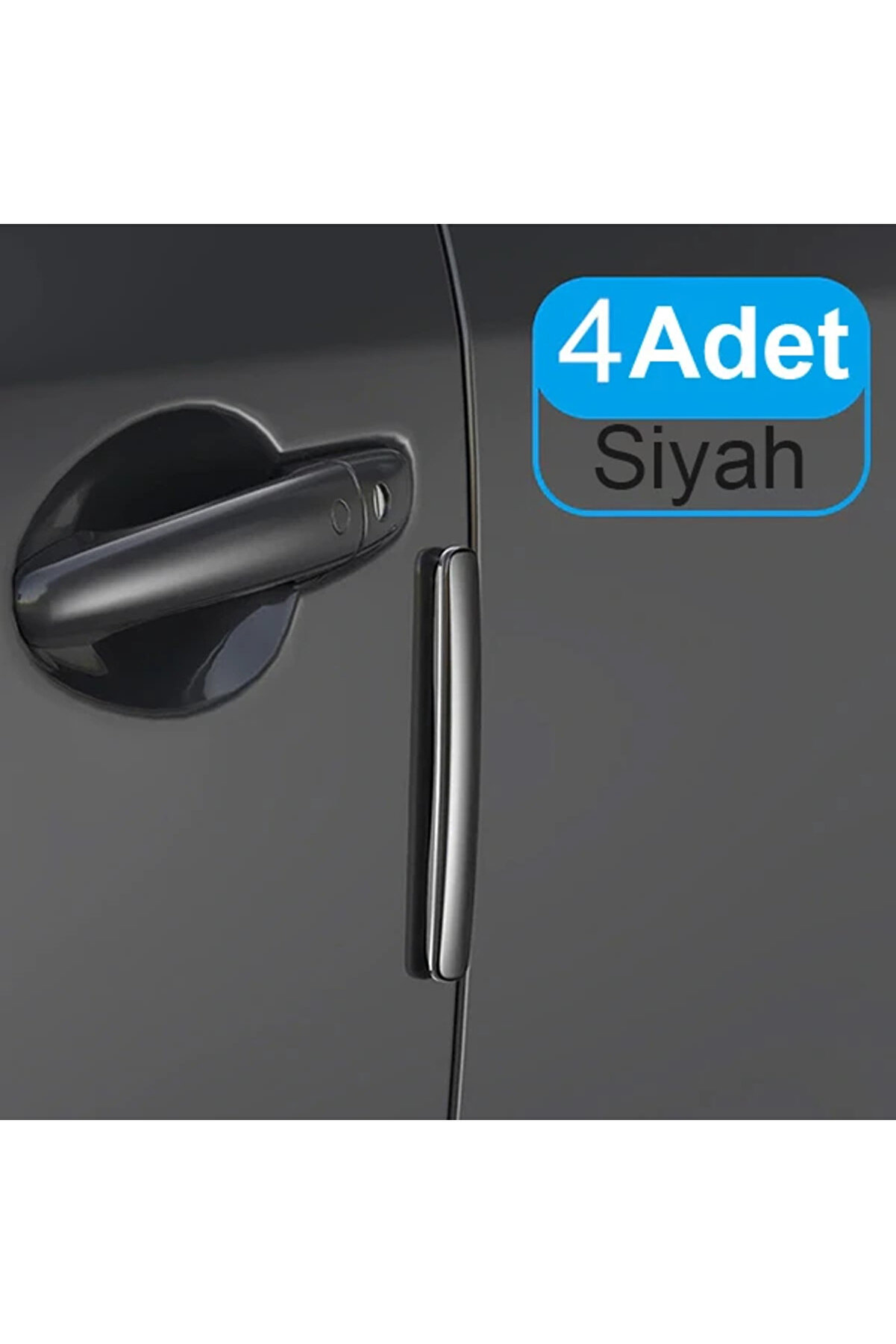 4 Parça Uni̇versal Kapı Anti̇ Scratch Çi̇zi̇k Önleyi̇ci̇ Tampon Koruma-(5775) - Gms8336-4200