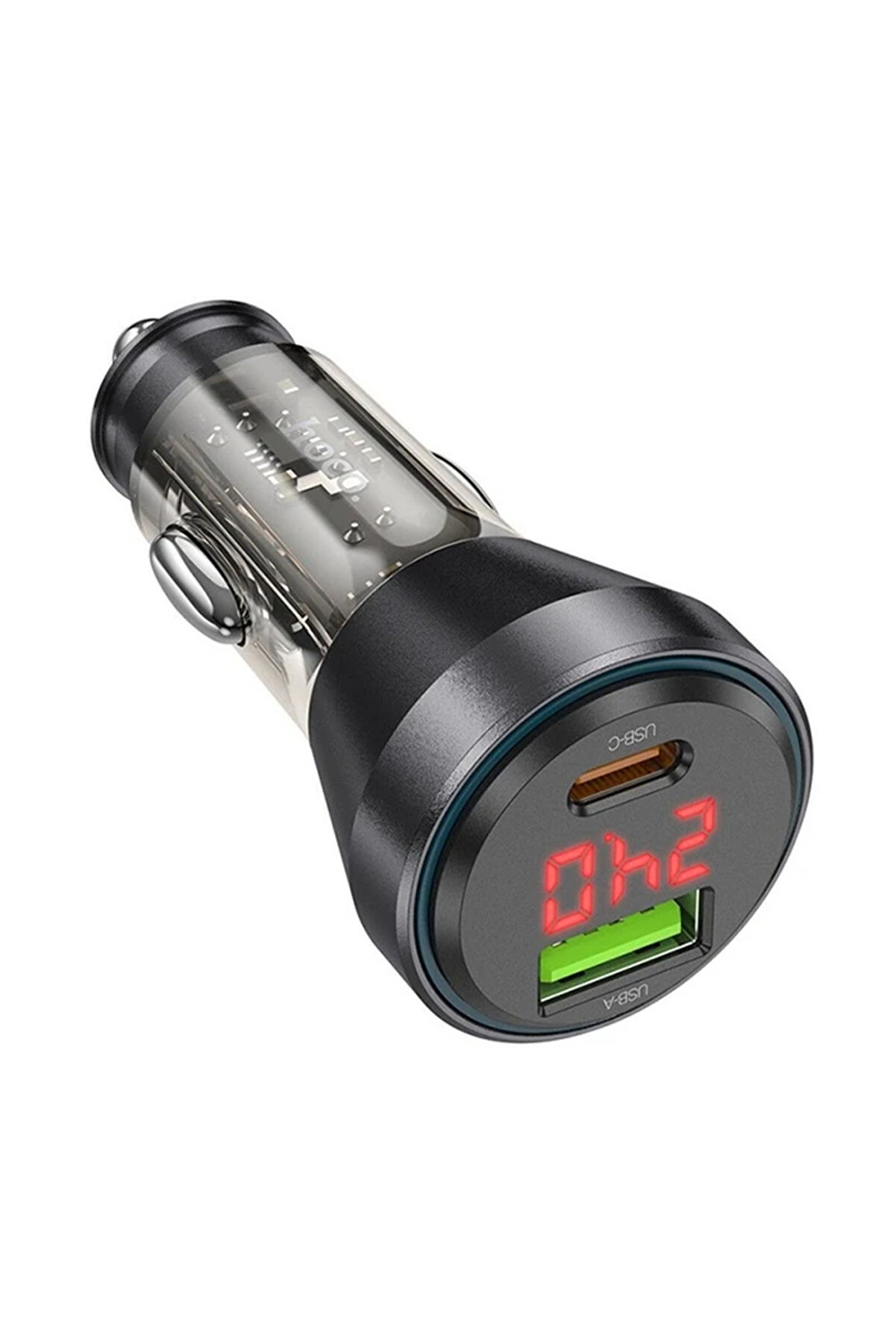 Hoco Nz12B Uni̇mpeded Pd48W Usb + Type-C Araç Çakmaklık Hızlı Şarj Aleti̇-(5775) - Tygo5528-661