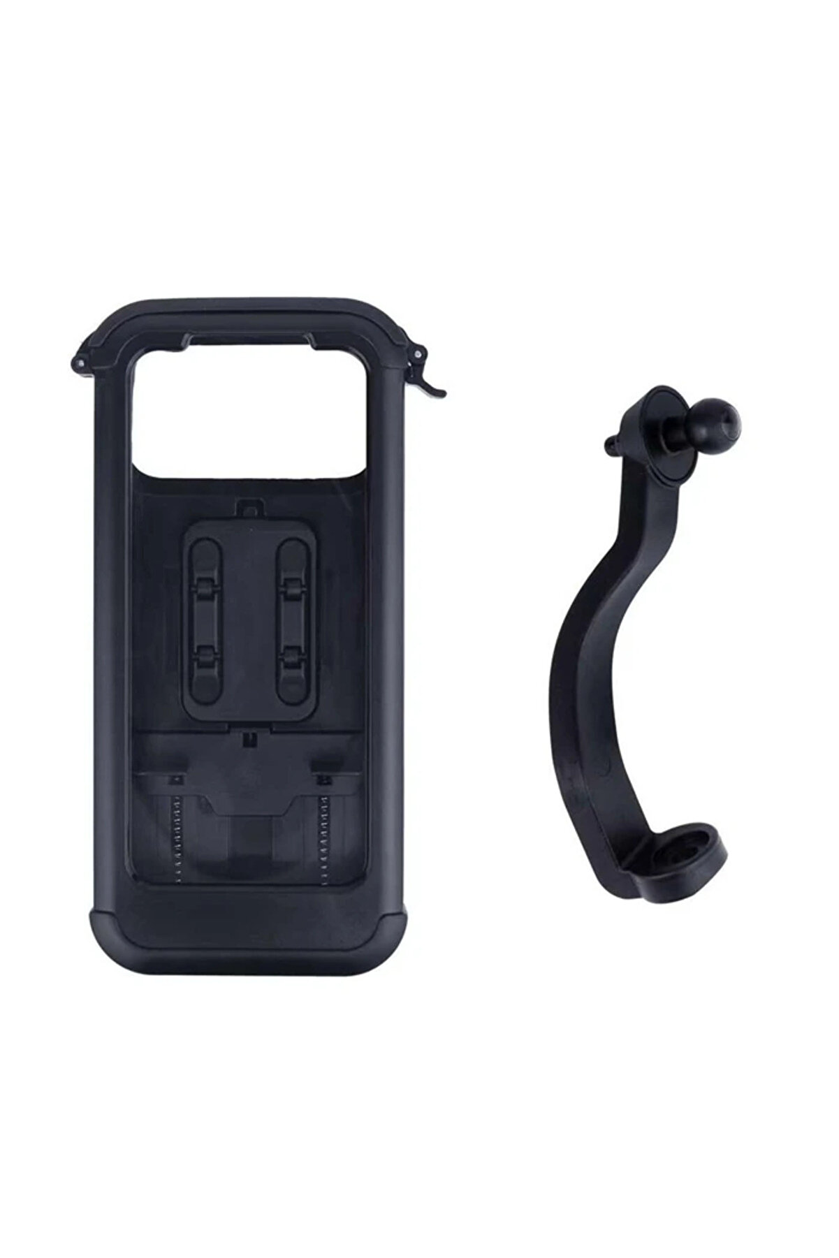 Ally Motosi̇klet Bi̇si̇klet İçi̇n Su Geçi̇rmez Ayna Bağlantılı Telefon Tutucu-( - Dropx1233-8304