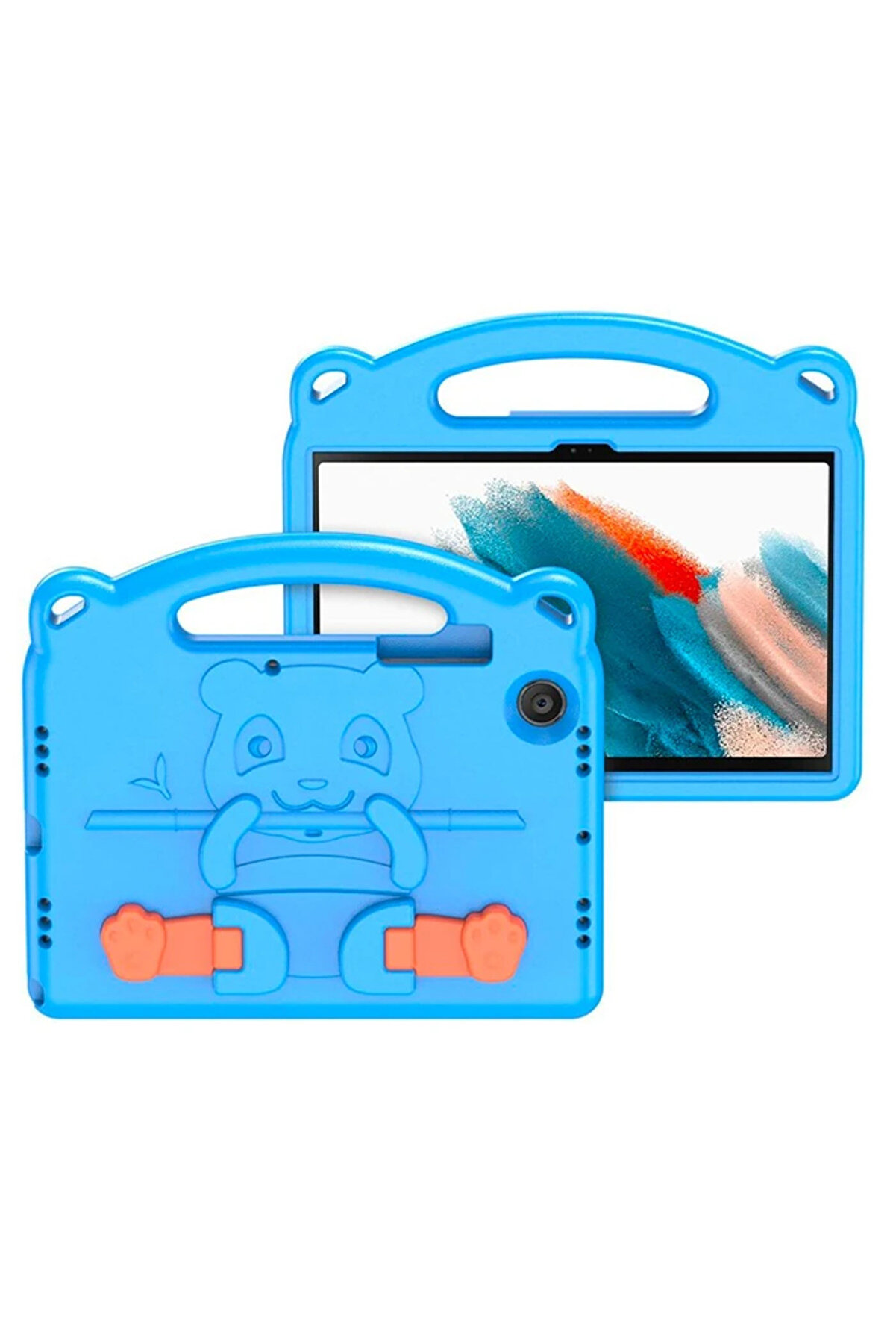 CepteToptan Dux Ducis Panda SM Tab A8 2021 10.5 (X200/X205) Kılıf Çocuk Shockproof Standl - DROPX5698-6813