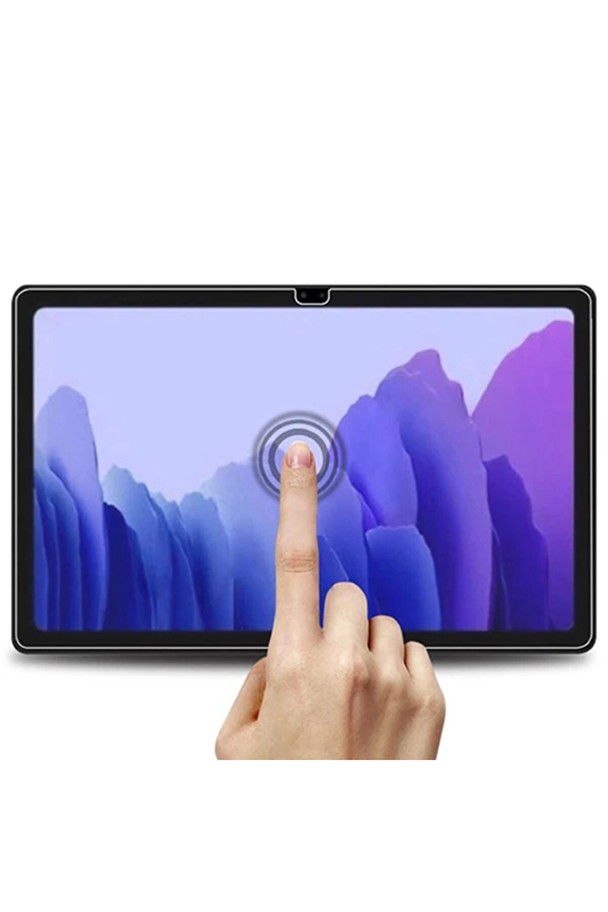 Sm Galaxy Tab A7 10.4 (2020) T500/T505 Tempered Cam Ekran Koruyucu-(5775)
