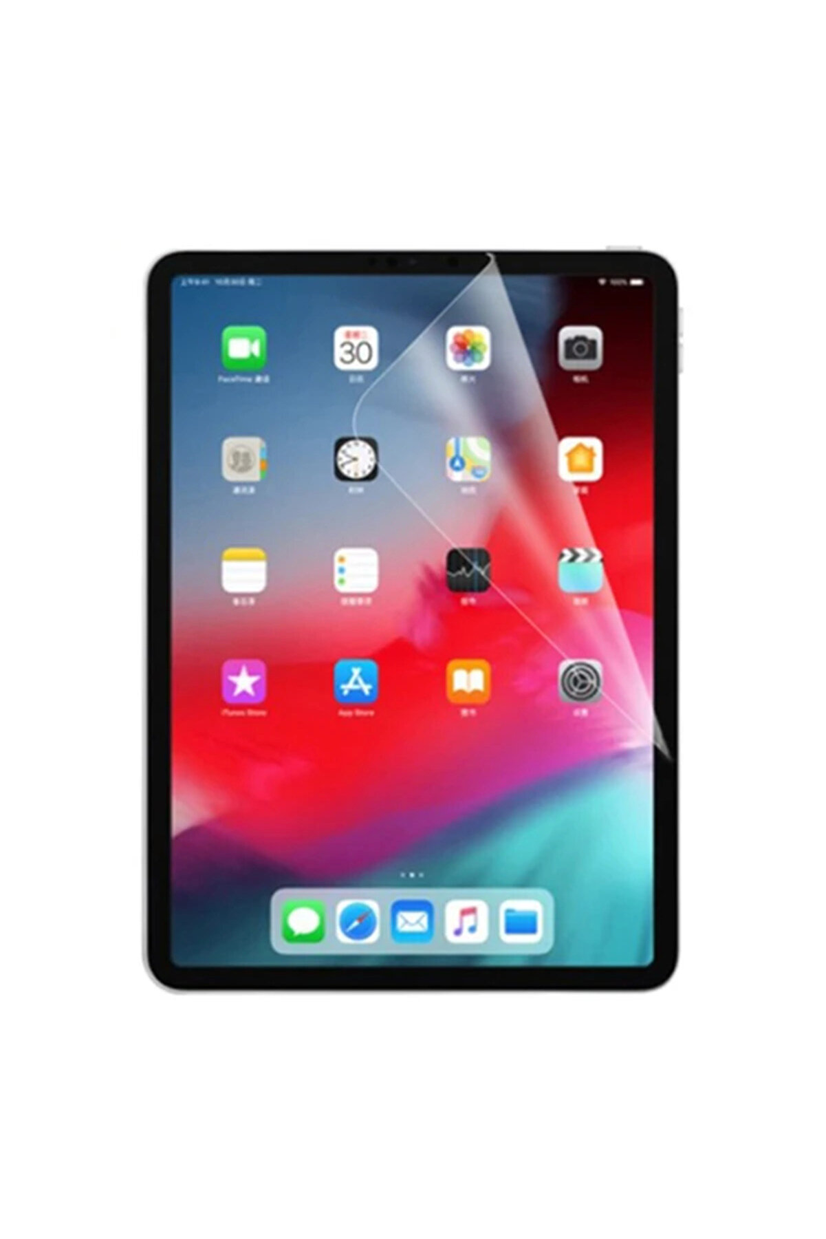 Gor Apple İpad Pro 12.9 (2021)- (2020)- (2018) Darbe Emi̇ci̇ Ekran Koruyucu-(1903) - Dropx4216-2046