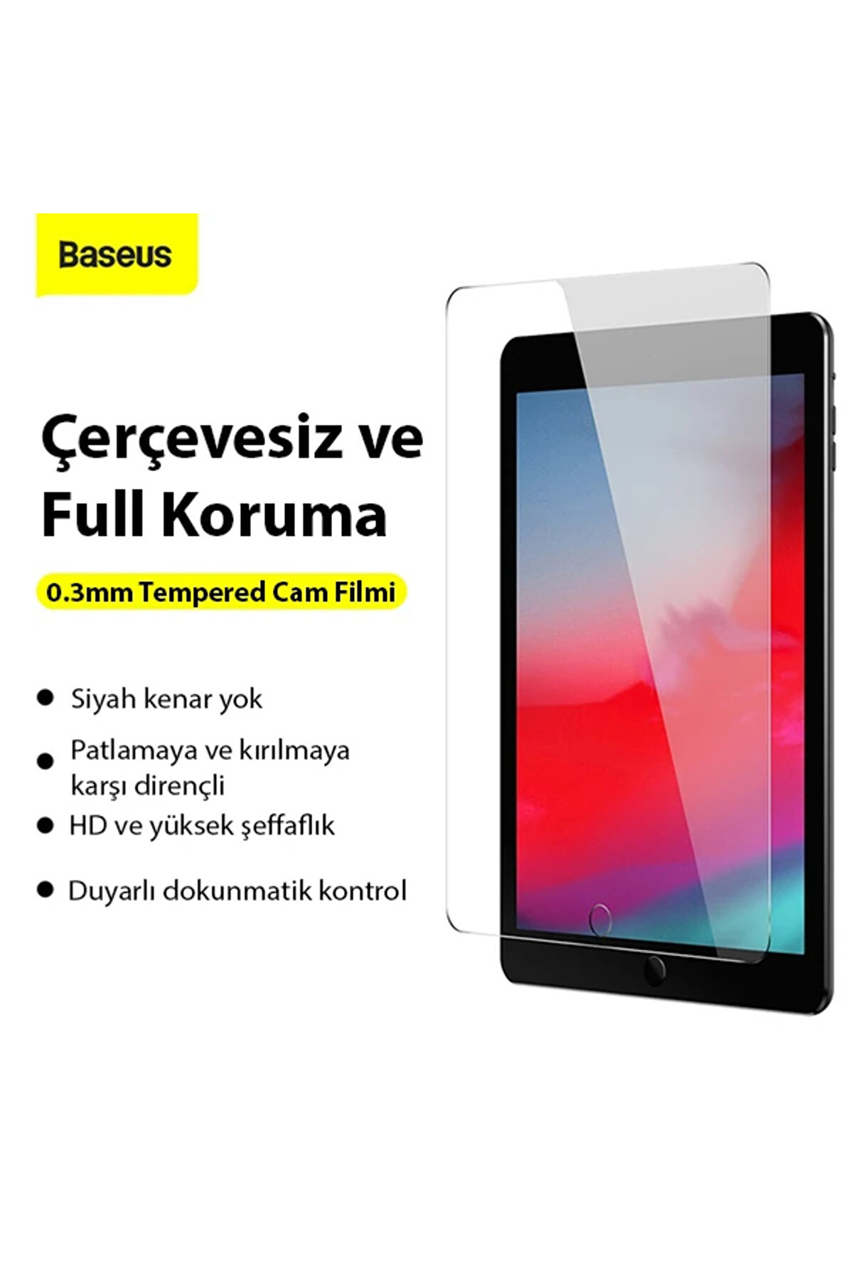 İpad Mi̇ni̇ 5 -4 Tempered Kırılmaz Cam Ekran Koruyucu-(1903) - Dropx8789-1685