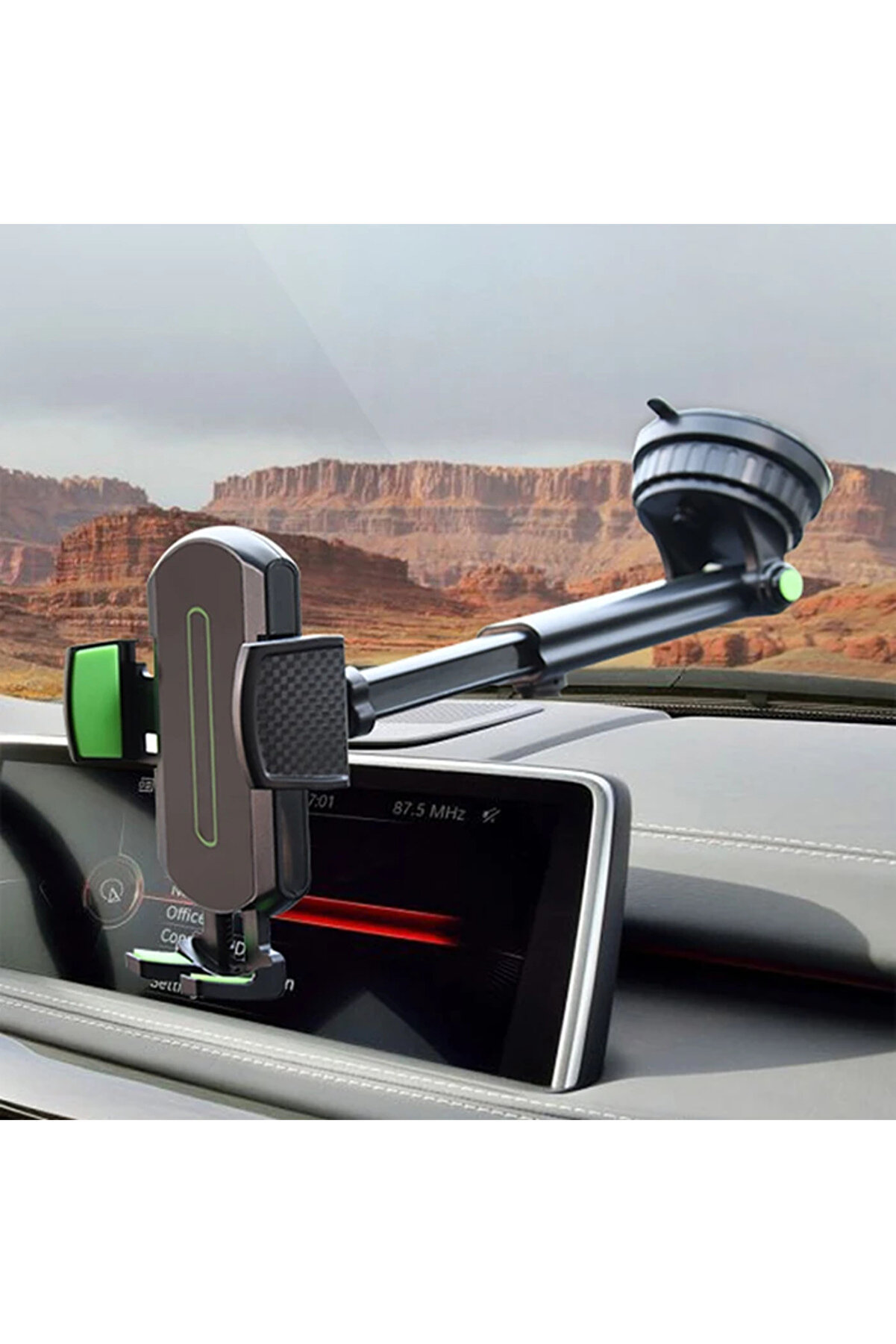 Ally X568 Torpi̇do Üstü Teleskopi̇k Vantuzlu Telefon Tutucu-(1903) - Dropx9478-3821