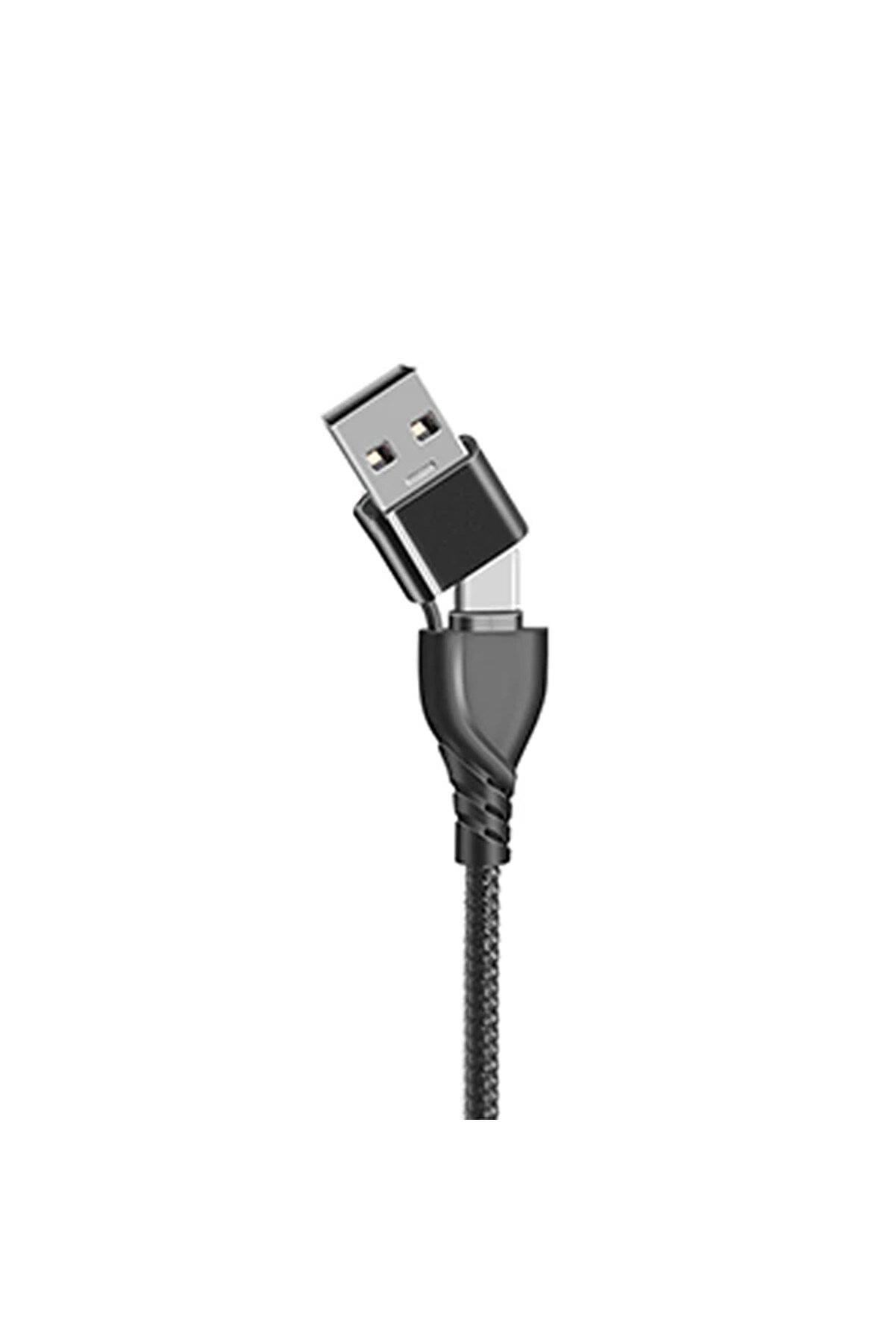 Ally 2İn1 Usb Type C To Pd Kablosu+Usb Kablo-(1903) - Dropx4980-4712
