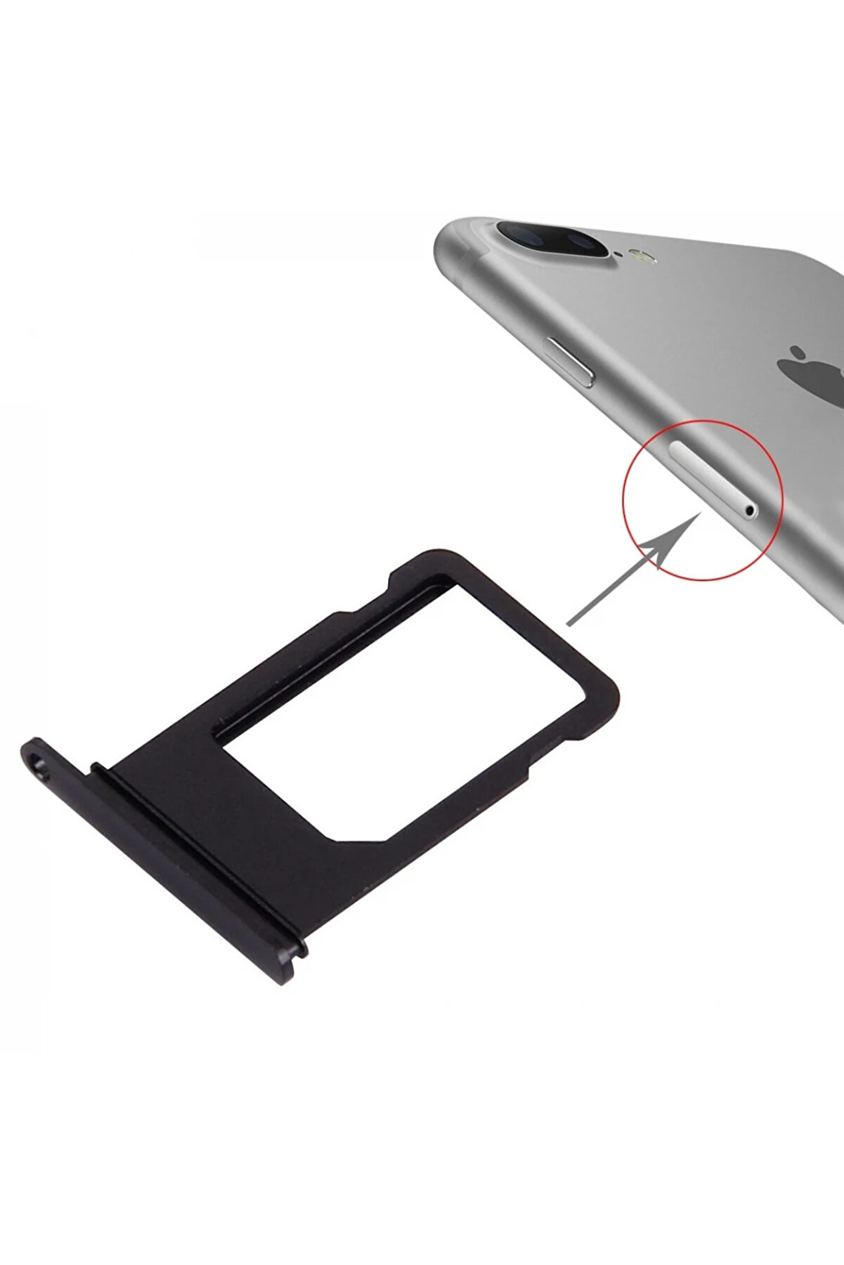 Apple İphone 7 Si̇m Kart Kapağı-(5775) - Gms7781-4192