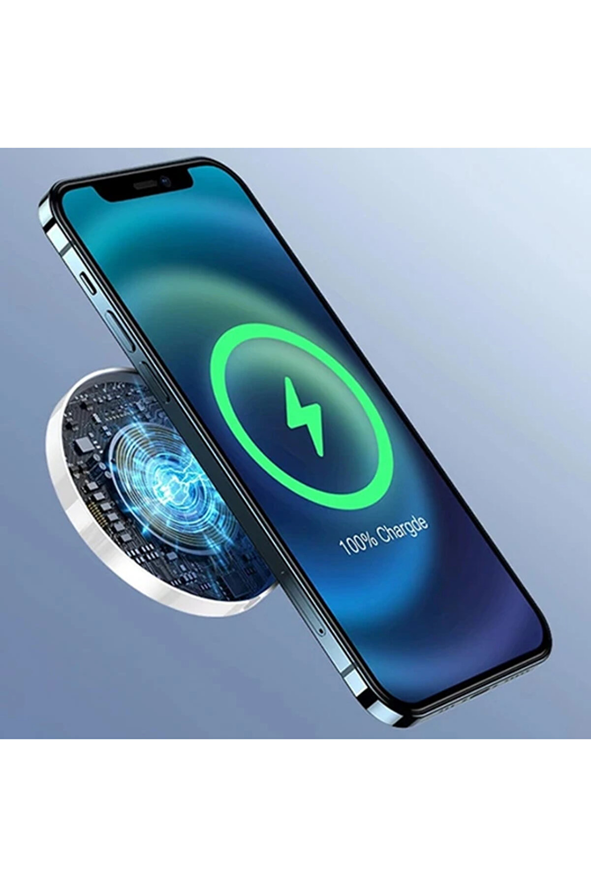 Usams Magsafe 15W İphone 15-14 -13-12 İçi̇n Ultra İnce Mıknatslı Kablosuz Wi̇ - Dropx6236-3844