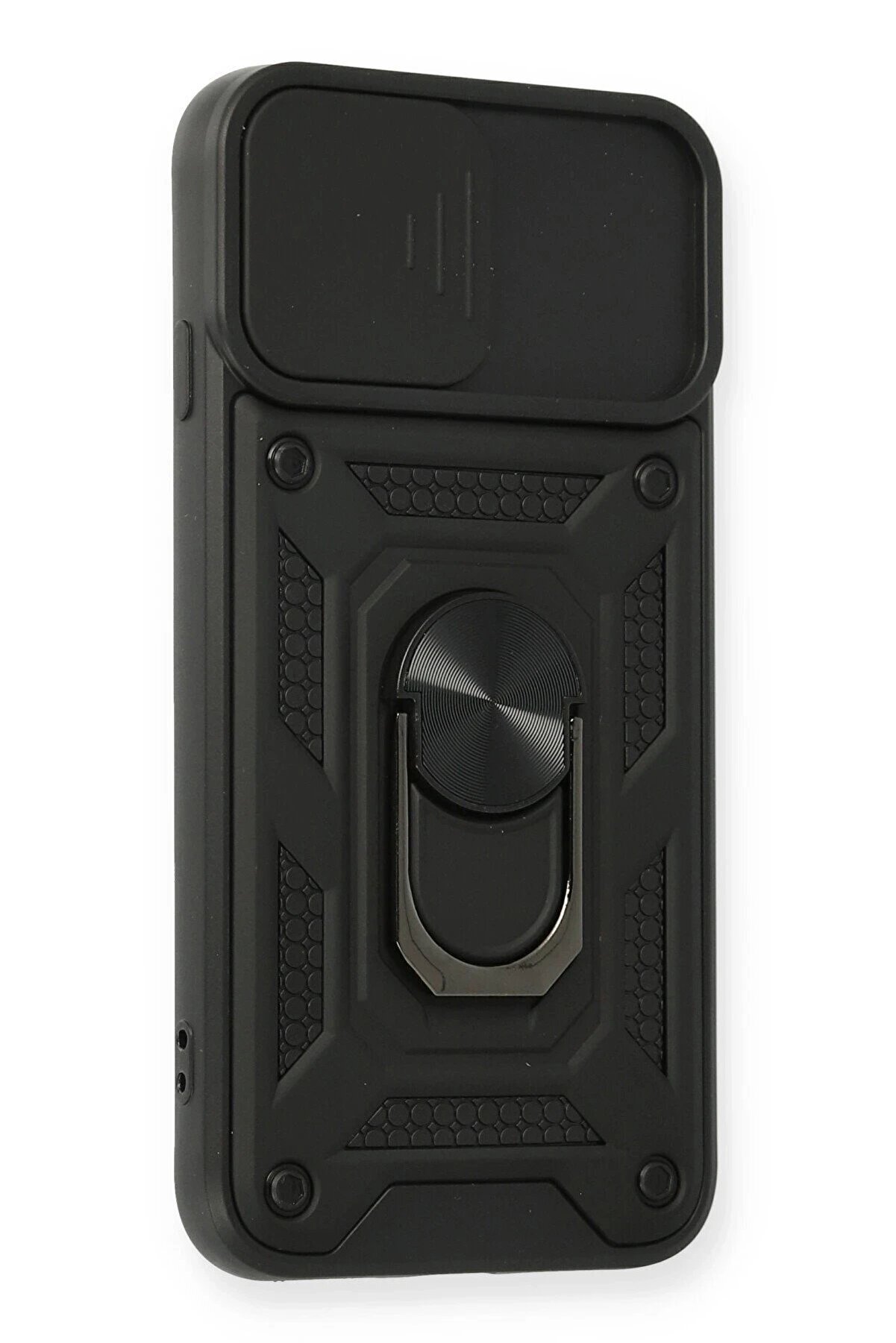 İphone 7 Kılıf Pars Lens Y&uuml;z&uuml;kl&uuml; Si̇li̇kon - Si̇yah