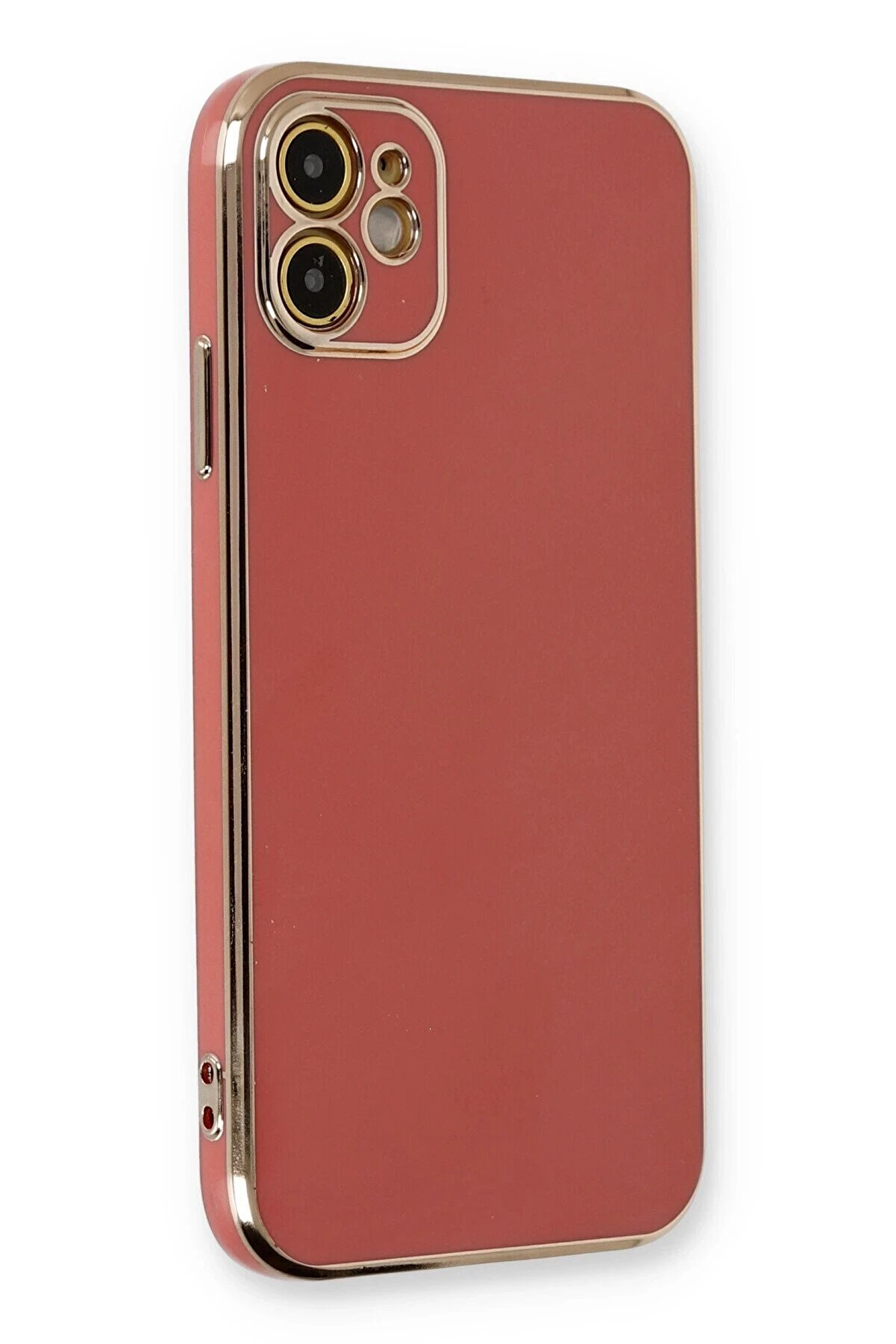 Toptan Bulurum iPhone 11 Kılıf Volet Silikon - Kırmızı