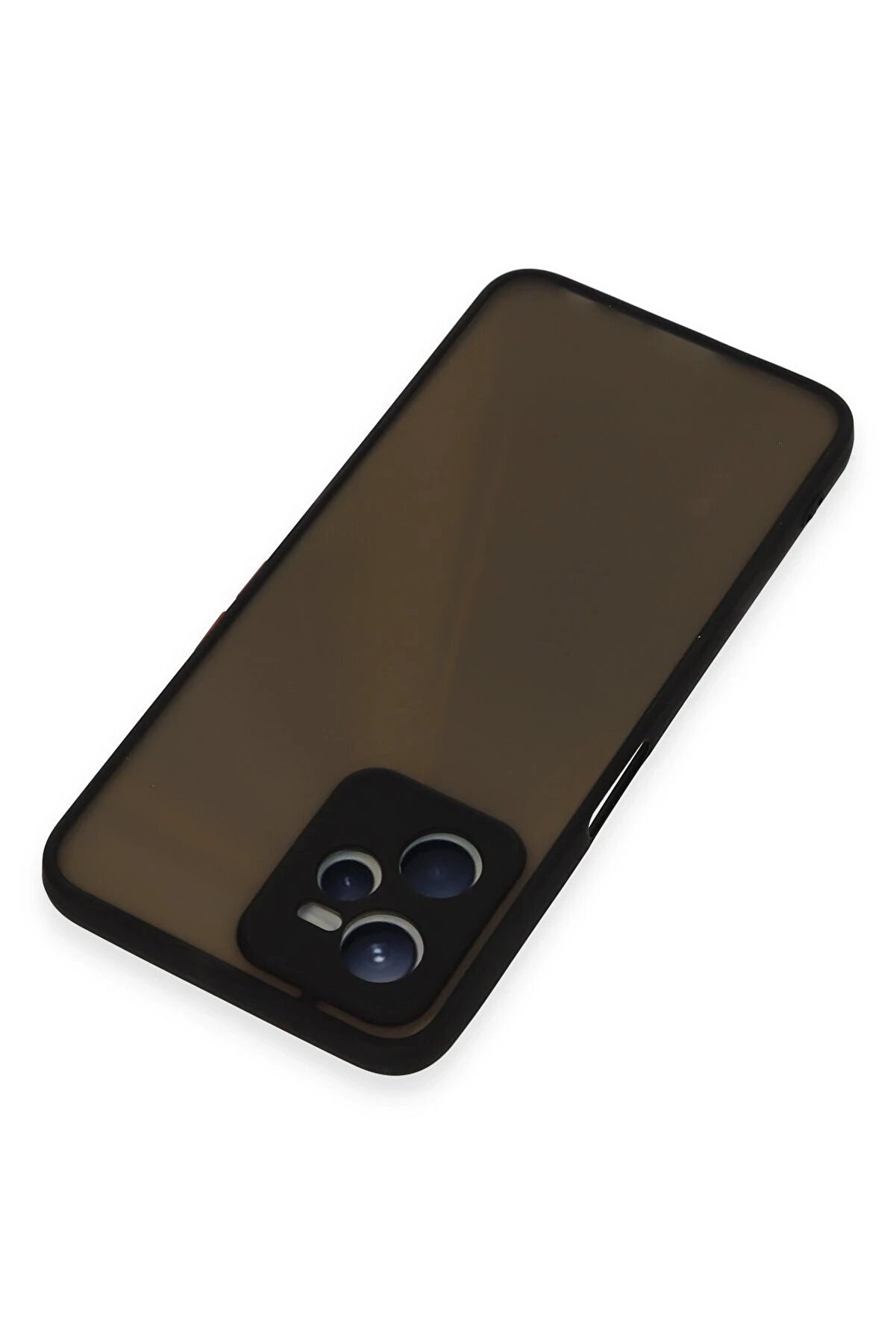 Realme C35 Kılıf Montreal Si̇li̇kon Kapak - Si̇yah