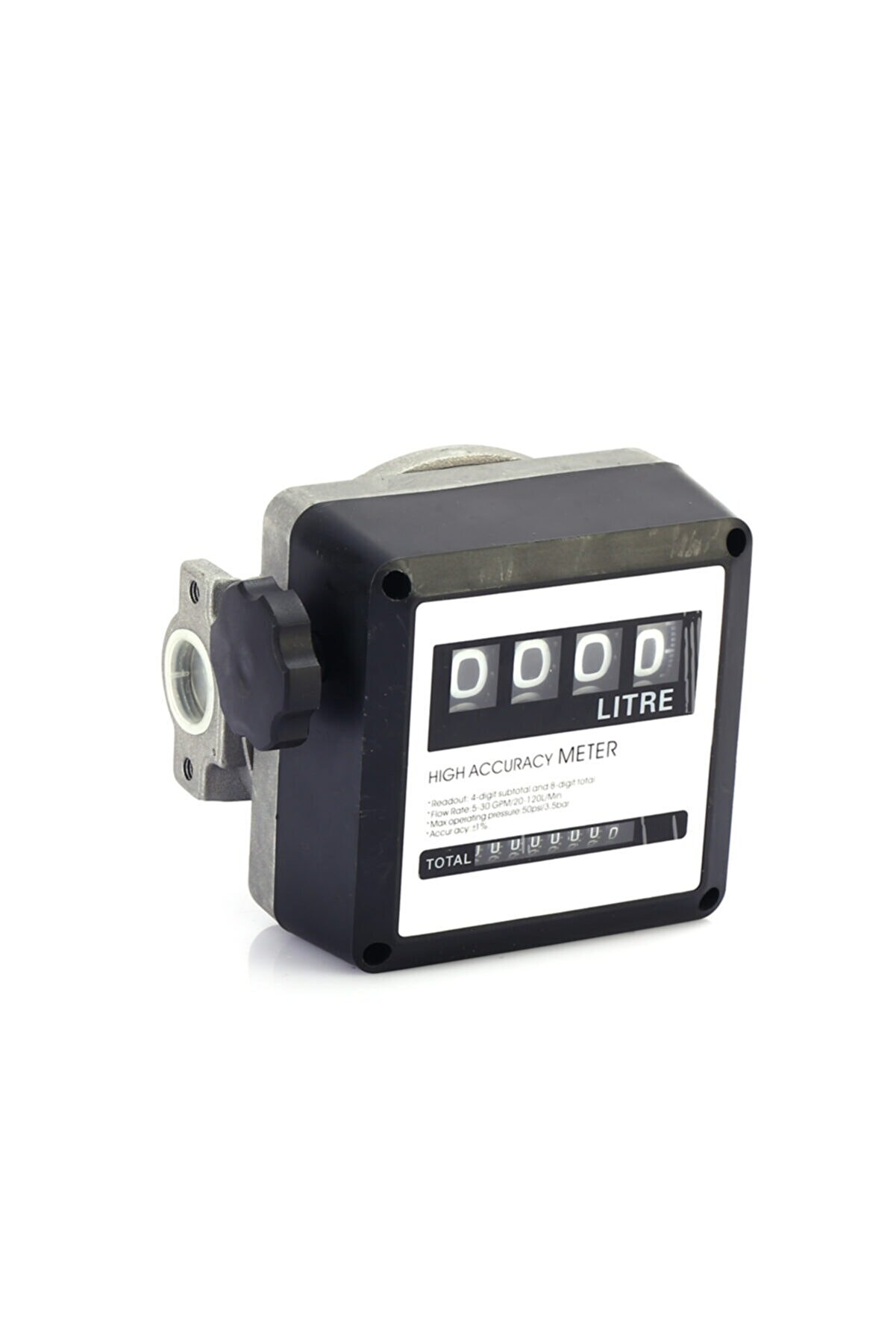 Kemos Hi̇gh Accuracy Mazot Sayacı 4 Haneli̇ 1 Inch Mazot Sayacı , Yağ Sayacı , Su Sayacı