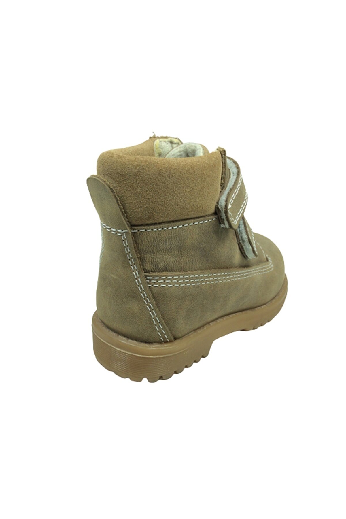 Ortopedi̇ka Tedi̇x Bebe Erkek Çocuk Bot Kum Rengi̇ Cırtlı % 100 Nubuk Deri̇ortopedi̇k Anatomi̇k.