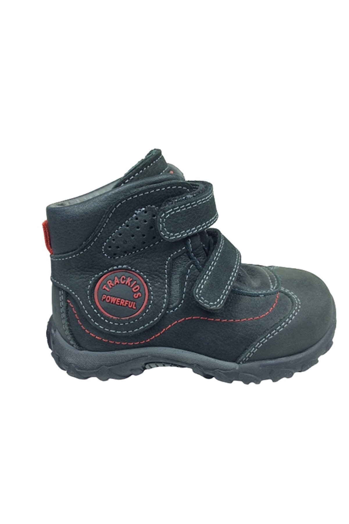 Tedistyle Ortopedika Tedix Bebe Erkek Çocuk Bot Siyah Track Cırtlı % 100 Deri Ortopedika Anatomik