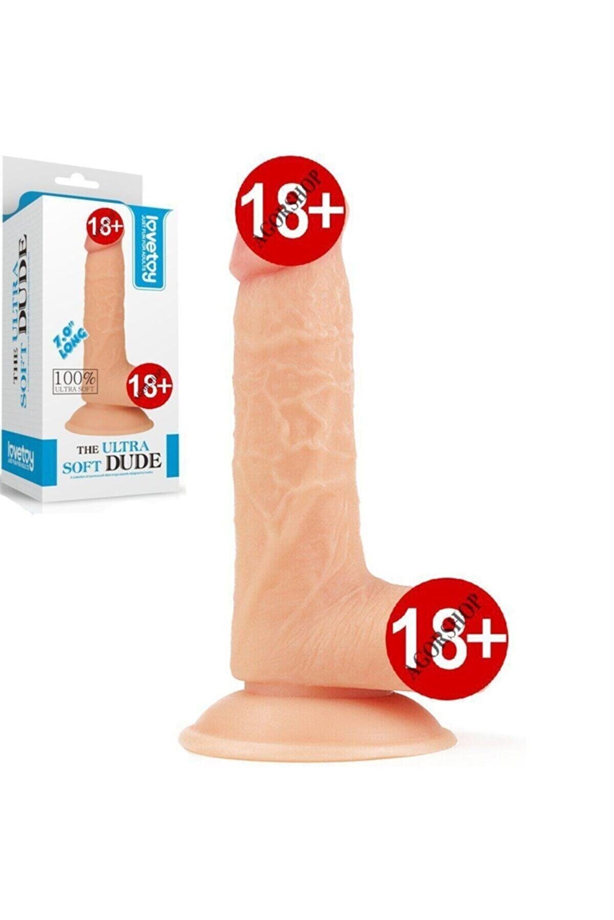 Meyrabest Lovetoy The Ultra Soft Dude 18 Cm Yumuşak Reali̇sti̇k Peni̇s