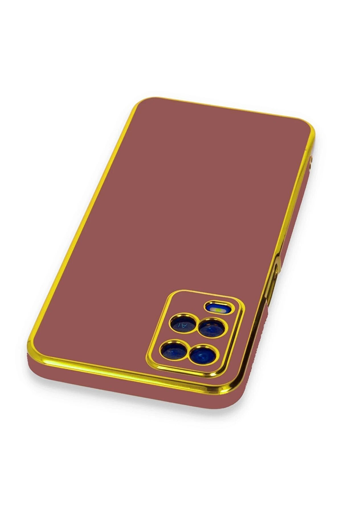 Oppo A54 4G Kılıf Volet Si̇li̇kon - Kırmızı - Dropx8810-1316