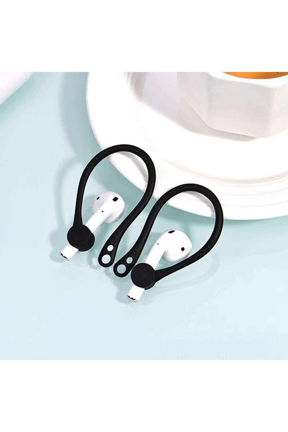 gizmurstore KUULAA Apple İçin Çengeli Kulaklık Kancası Tutucu Anti-Lost-(5775) - GMS2580-1082