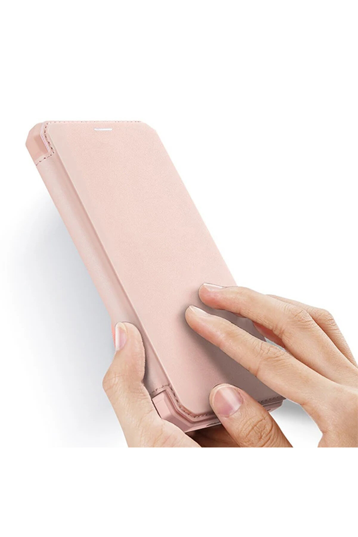 Dux Duci̇s İphone 12/12 Pro Kılıf Mıkantıslı Kapaklı Fli̇p Cover Kılıf Sk - Dropx2385-4606