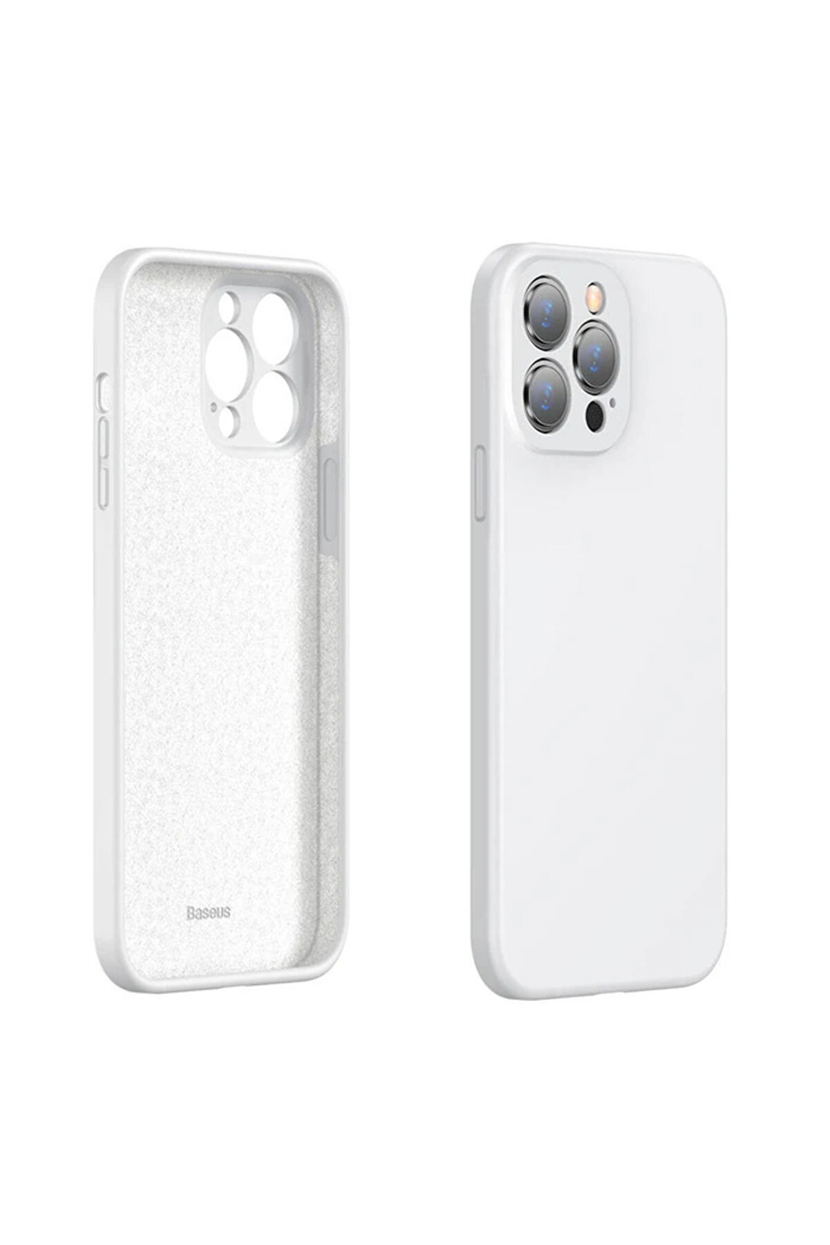 toyigoo Liquid iPhone 13 Pro Max Kılıf Kamera Korumalı İçi Kadife Silikon Kılıf-(5775 - HRN1116-4257uyumlu