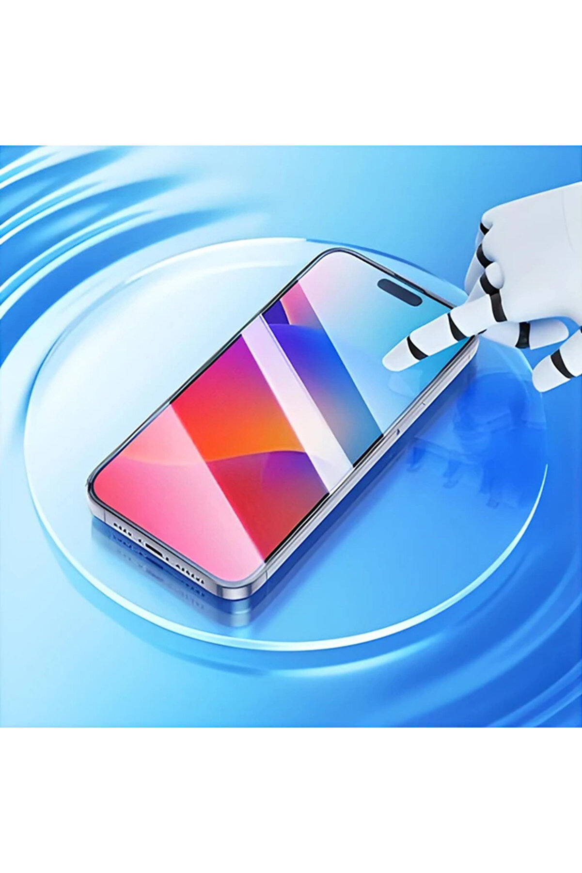 Hoco İphone 15 Plus İ&ccedil;i̇n Hd Si̇lk Screen Cam Koruyucu-(1903) - Dropx3411-9651