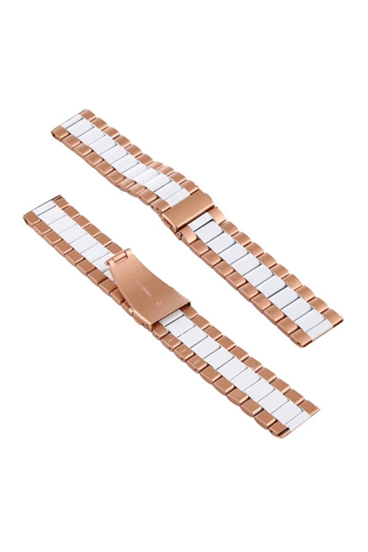 CepteToptan 22MM Gear S3 Watch 4 -GT2 GT2E 46MM KayışKordon Seramik Paslanmaz Çelik-(1903 - DROPX4066-6886