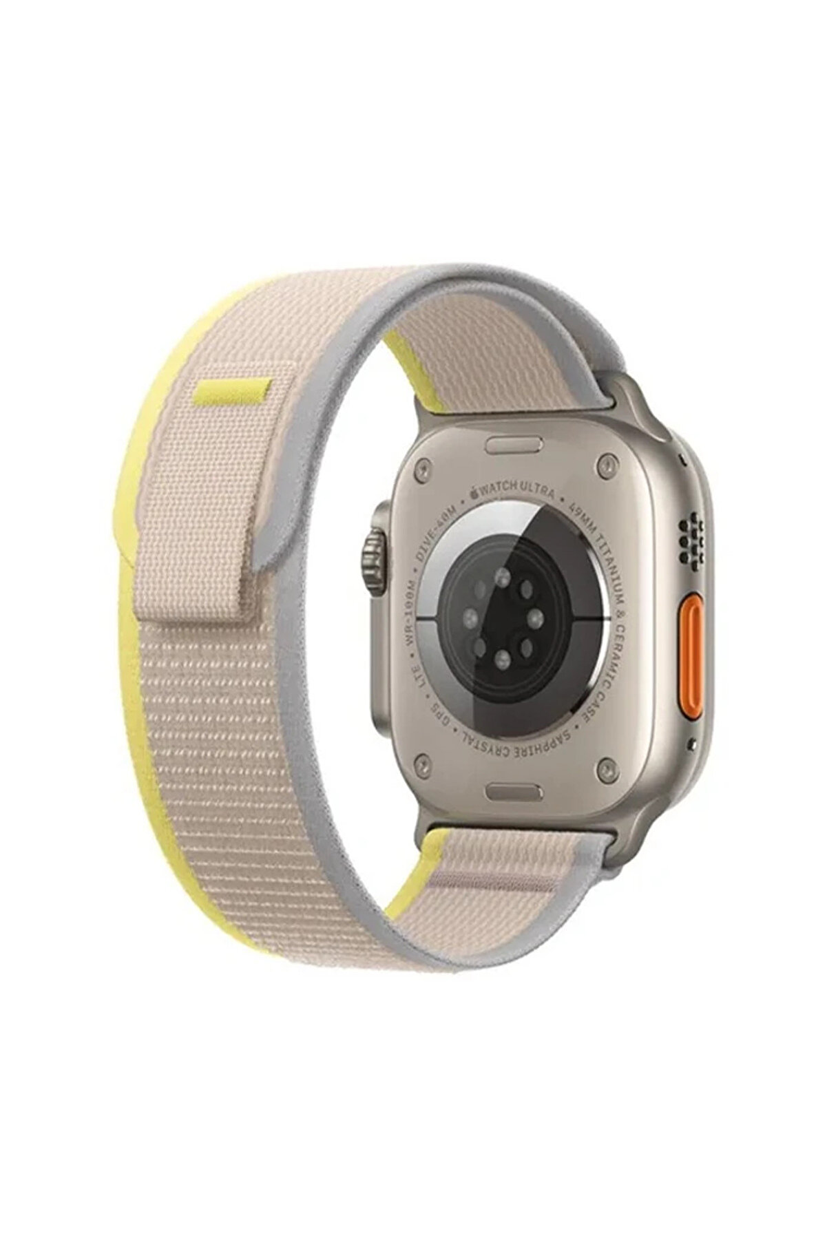 LaCend Ally Apple Watch 7-8 45mm 6-5-4 44mm Watch Ultra 49mm Field Loop Kayış Kordon 3-2- - LC7205-5967