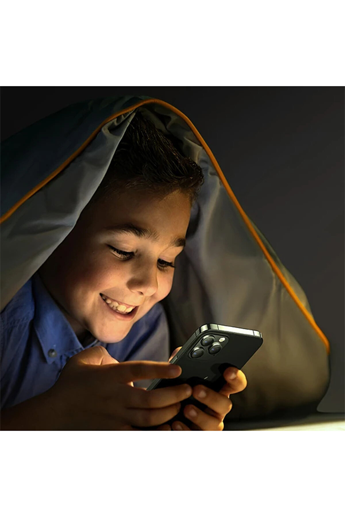 Ally İphone 12 Pro Max Anti̇ -Blue Green Li̇ght Göz Korumalı Tempered Full Ekran Ko - Gms5309-9647