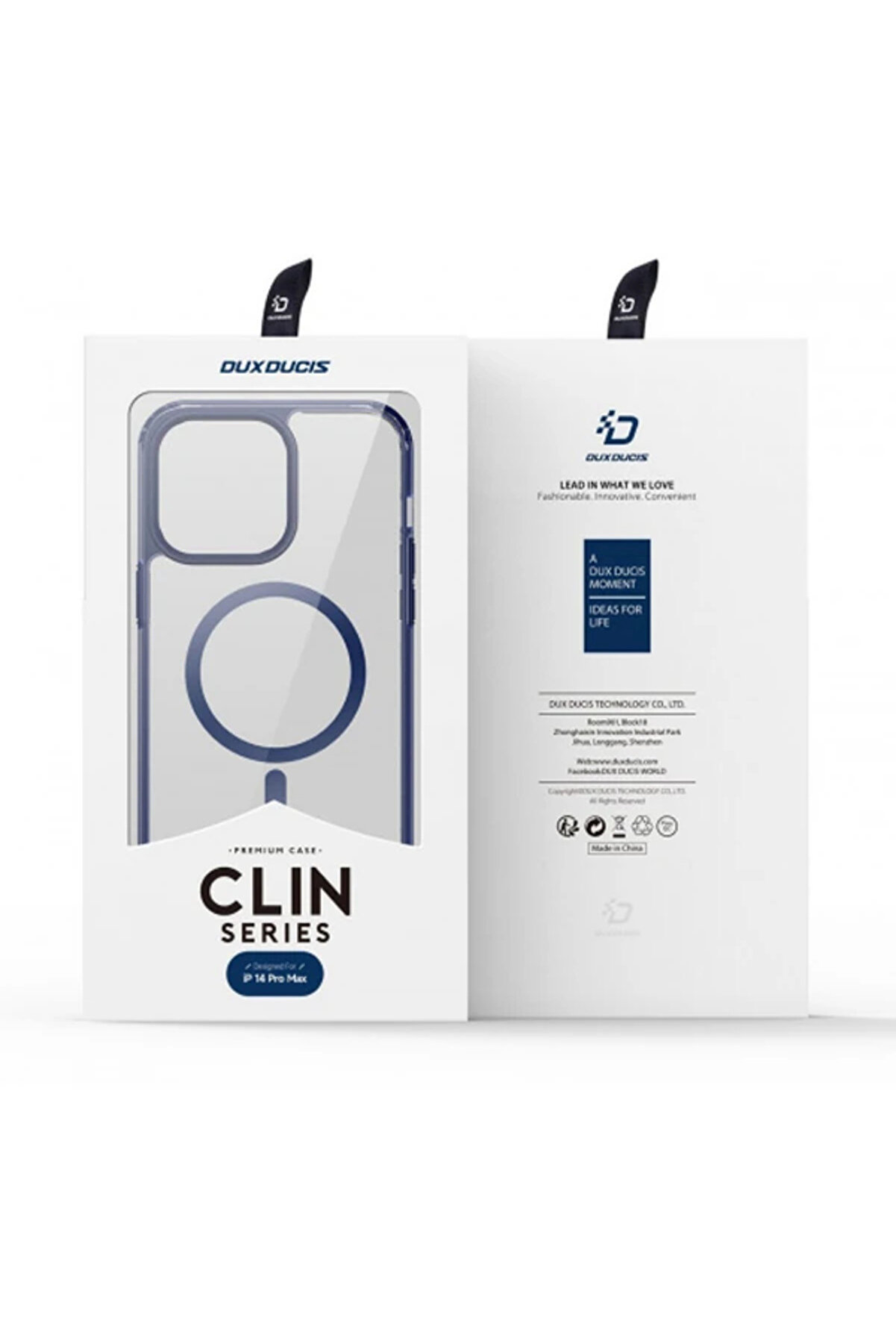 Dux Duci̇s Cli̇n Mag Seri̇es İphone 14 Pro Max 6.7 Magsafe Uyumlu Manyeti̇k Si̇li̇kon Kıl - Gms8035-1244