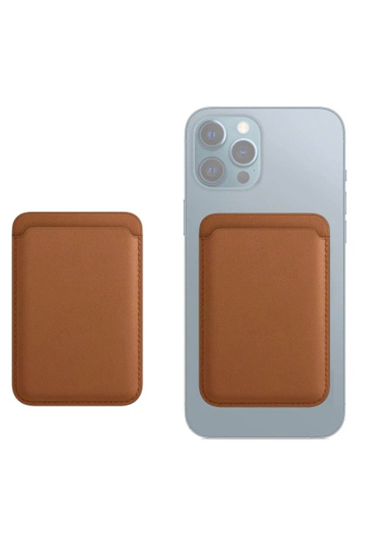 Ally İphone 14-13-12 Ler İçi̇n Deri̇ Cüzdan Magsafe Kartlık Cüzdan Kılıf-( - Gms9644-7400