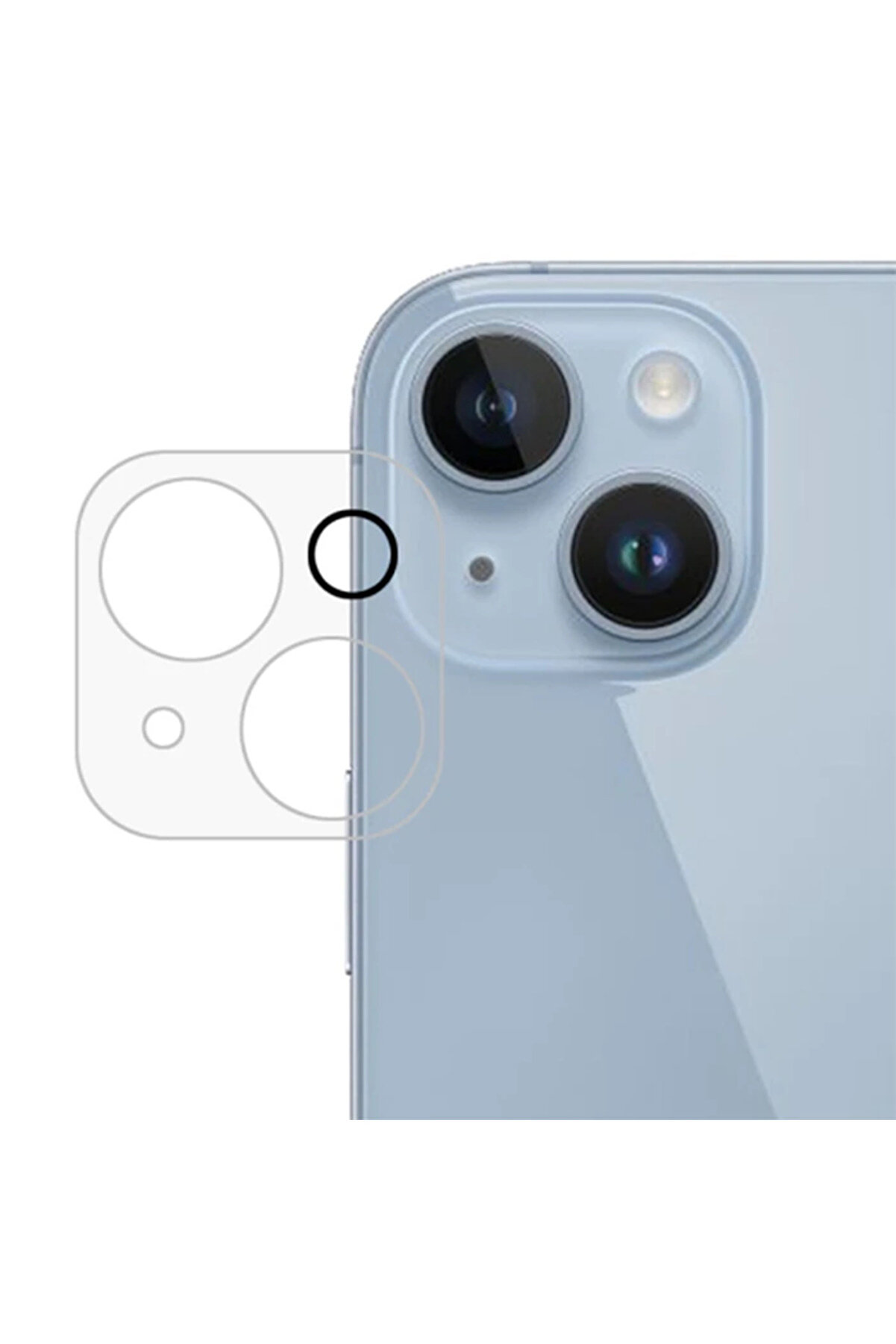 gizmurstore Ally iPhone 15-15 Plus Premium Kamera Lens Koruma Camı-(5775) - GMS1733-7748