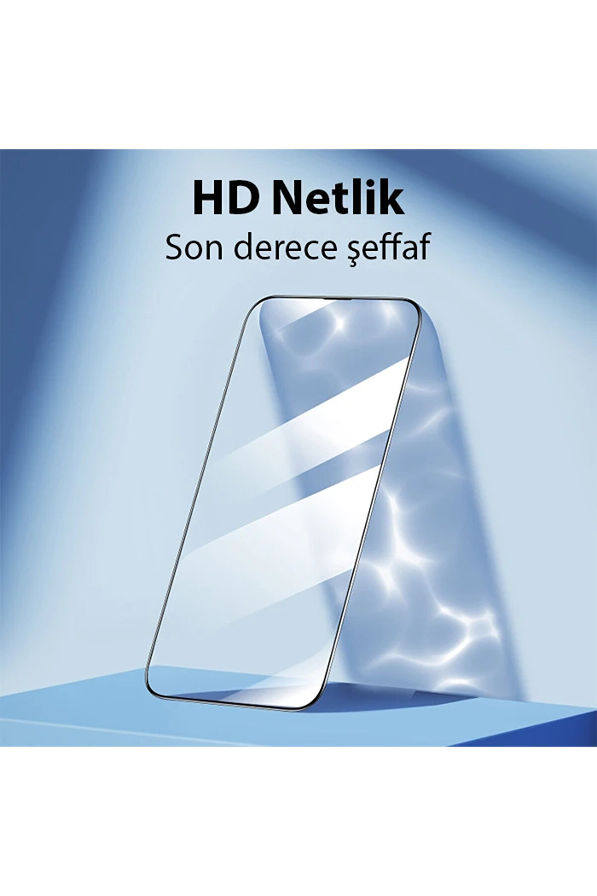 Ally İphone 14 Full Hd Kırılmaz Cam Ekran Koruyucu-(5775) - Gms1753-1343