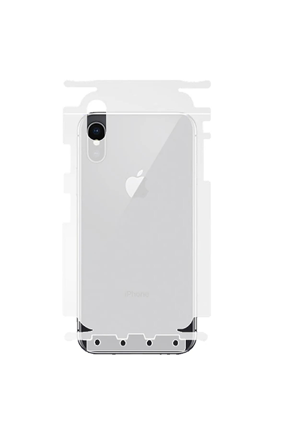 CepteToptan İPhone X Hidrojel Hayalet Arka Tam Kaplama Film-(1903) - Sb5880-6061