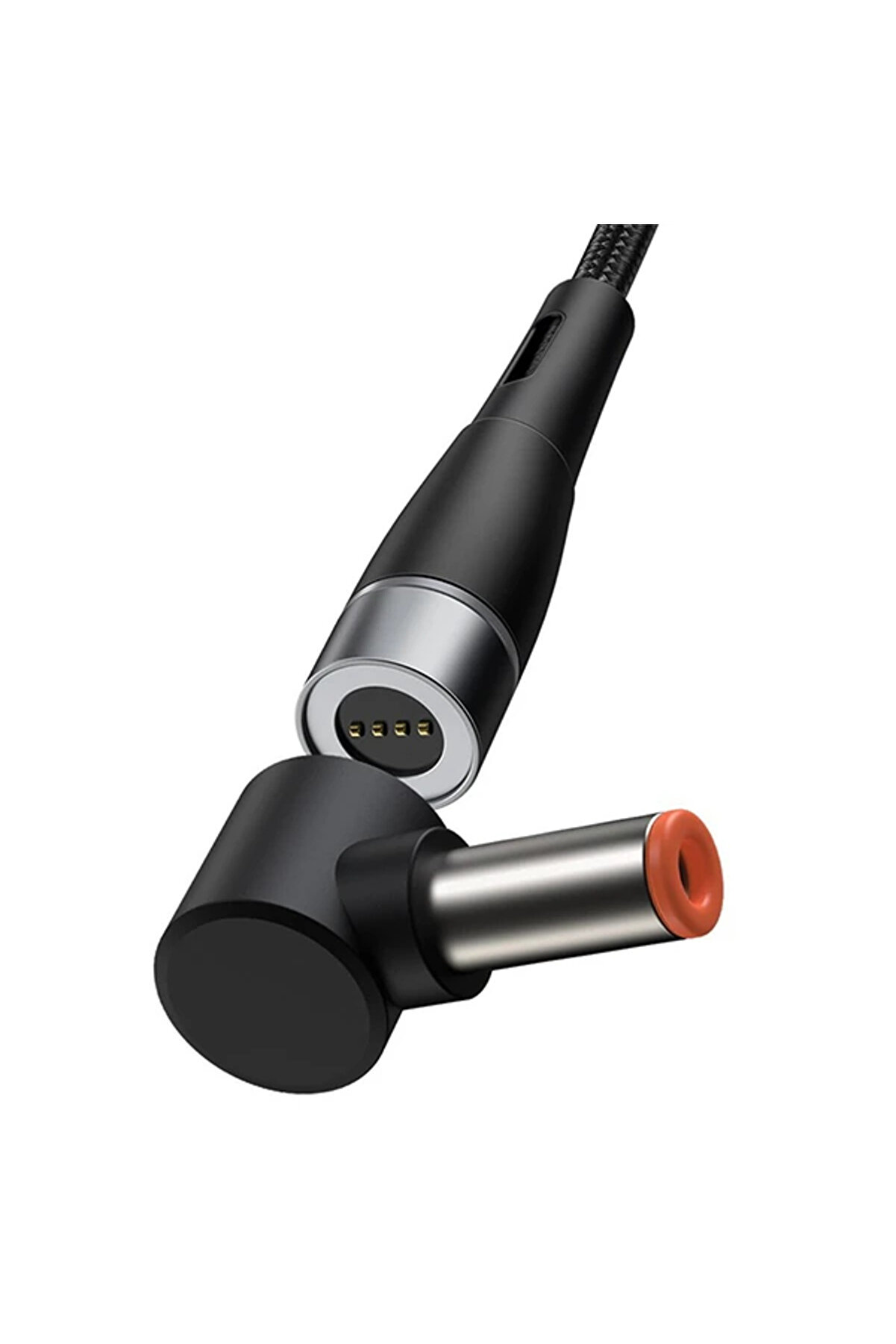 Zi̇nc Manyeti̇k Type-C To Dc Round (55X25Mm) Laptop Şarj Kablosu 100W 2M-(1903) - Dropx2013-6367