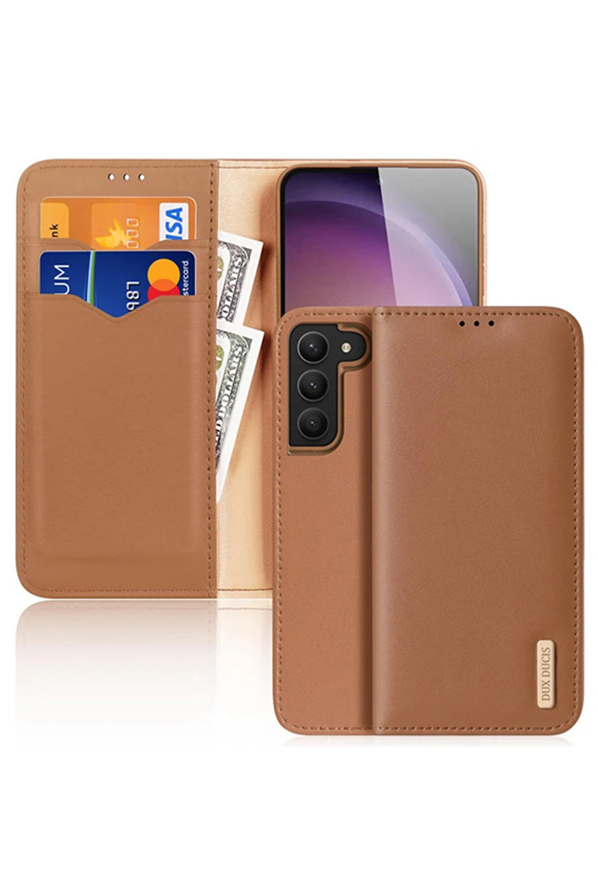Dux Duci̇s Sm Galaxy S23 Plus Kılıf Mıknatıslı Cüzdanlı Deri̇ Kılıf Hi̇vo Seri̇ - Gms7925-5153