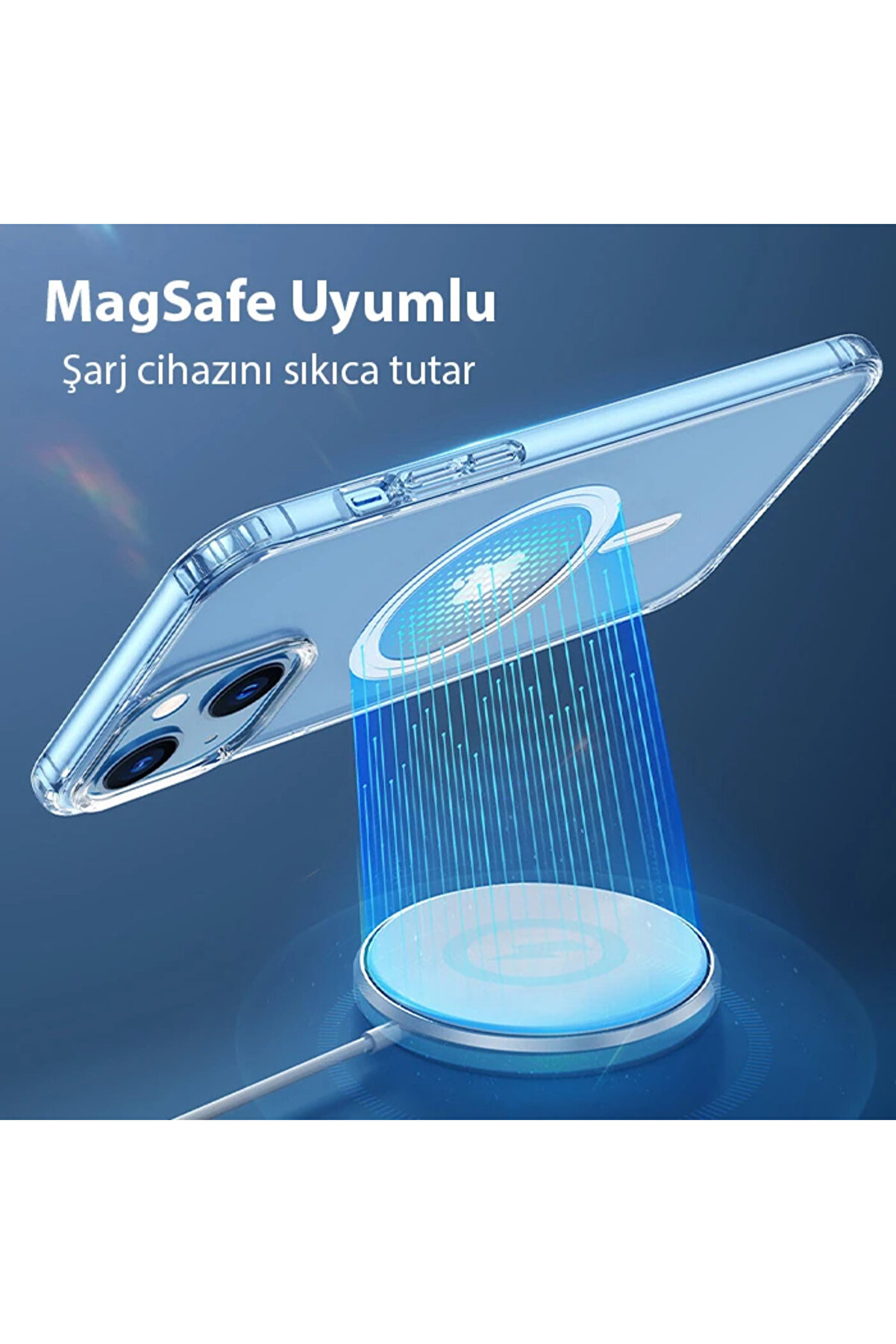 Dux Duci̇s Cli̇n Mag Seri̇es İphone 13 6.1 Magsafe Uyumlu Manyeti̇k Si̇li̇kon Kılıf- - Dropx9965-5589