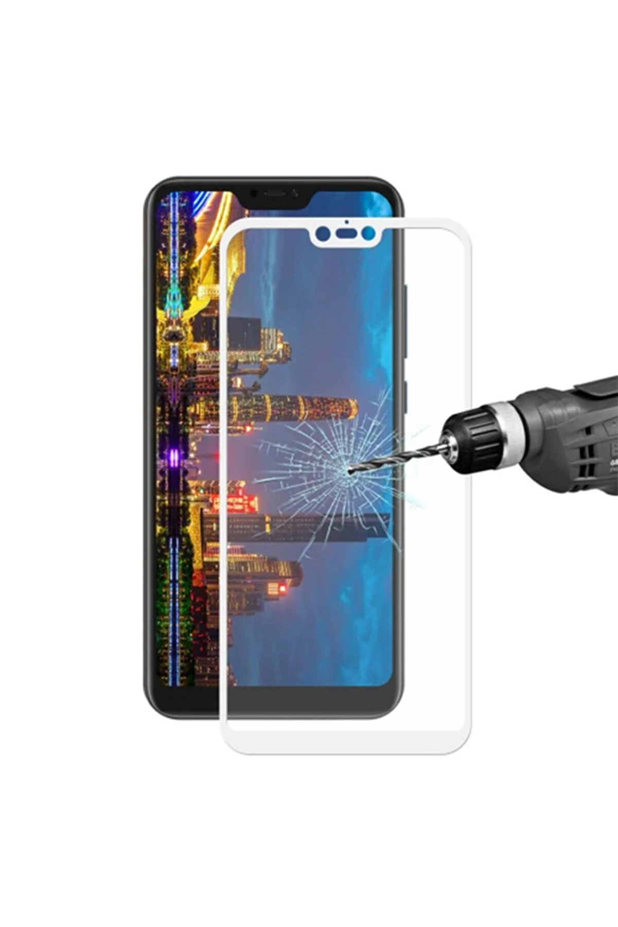 Xi̇aomi̇ Mi̇8 Li̇teyouthmi̇8X Redmi̇ Note 6 3D Full Kırılmaz Cam Ekran Koruyucu-(5775) - Gms1258-2169