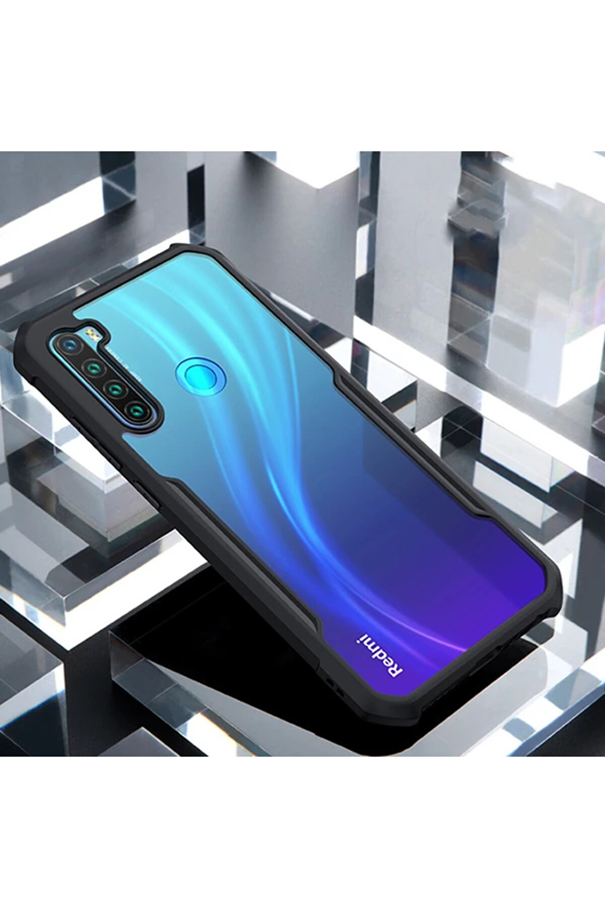 Xi̇aomi̇ Redmi̇ Note 8T Shok Absorpti̇on Pc+Tpu Darbe Emi̇ci̇ Kılıf-(1903) - Dropx6920-3771