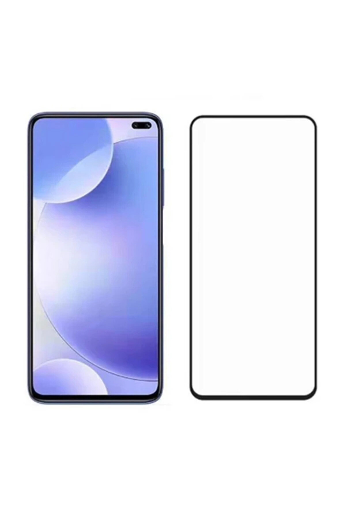 CepteToptan Xiaomi Redmi K30 3D Full kaplama Kırılmaz Tempered Cam Ekran Koruyucu-(1903) - DROPX3648-8822