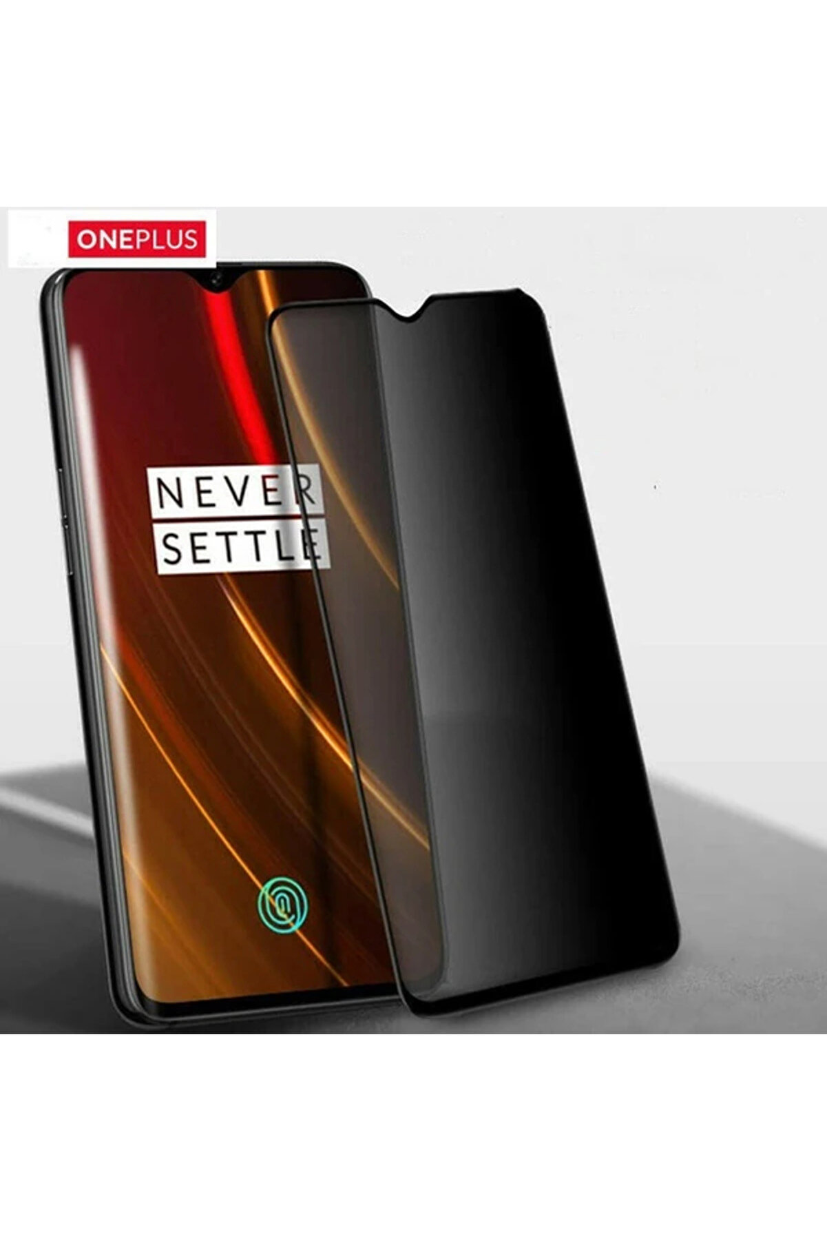 Oneplus 7 3D Full Pri̇vacy Gi̇zli̇li̇k Tempered Cam Ekran Koruyucu-(5775) - Gms1784-7942