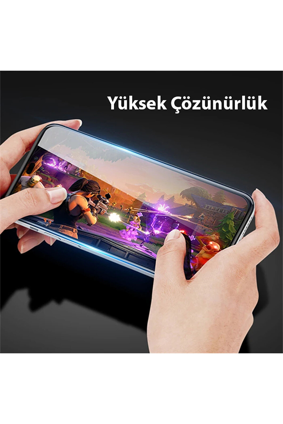 Dux Duci̇s İphone 14 Pro Max 6.7 Full Kaplama Cam Ekran Koruyucu-(1903) - Dropx8237-7281